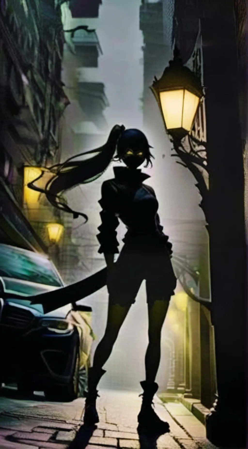 ai character: Aria background