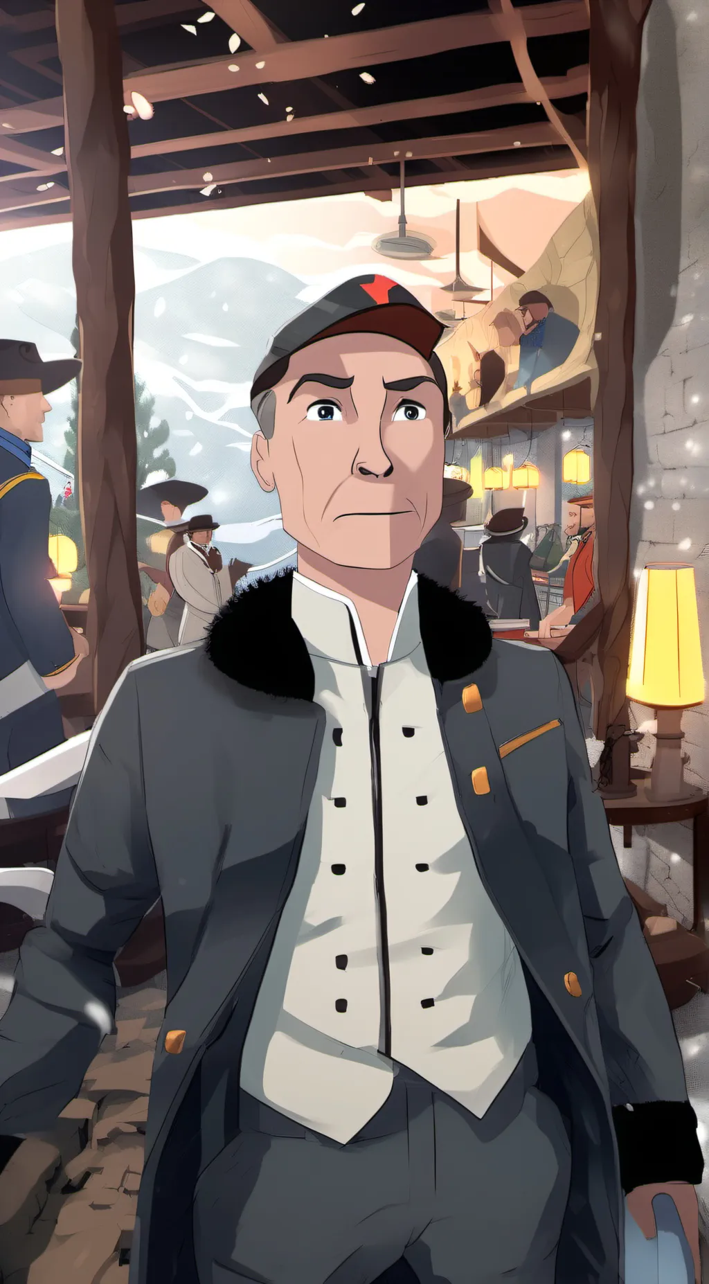 ai character: Harry background