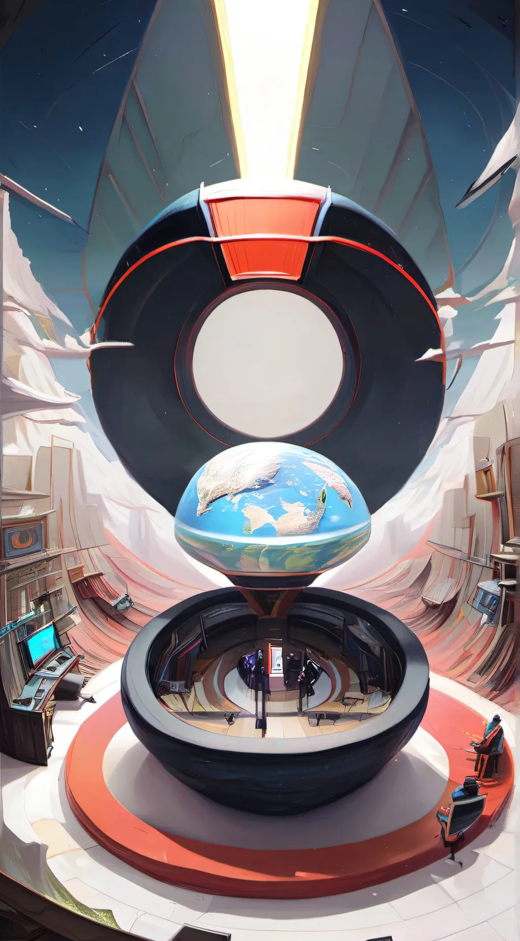 ai character: The Universe  background