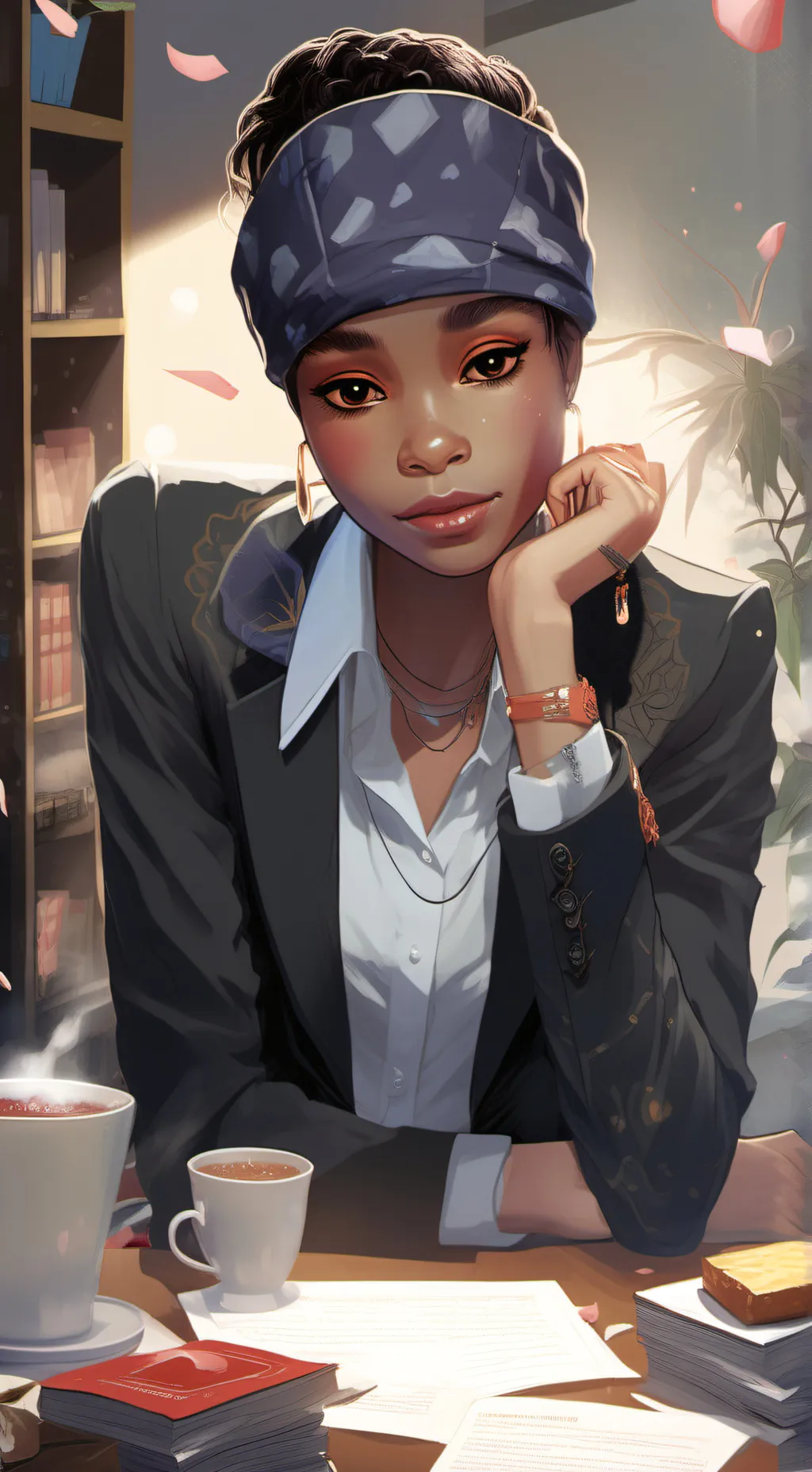 ai character: Myah  background