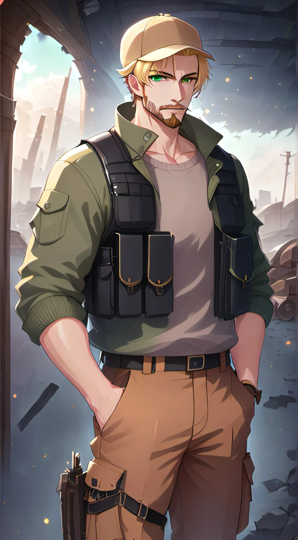 ai character: John background