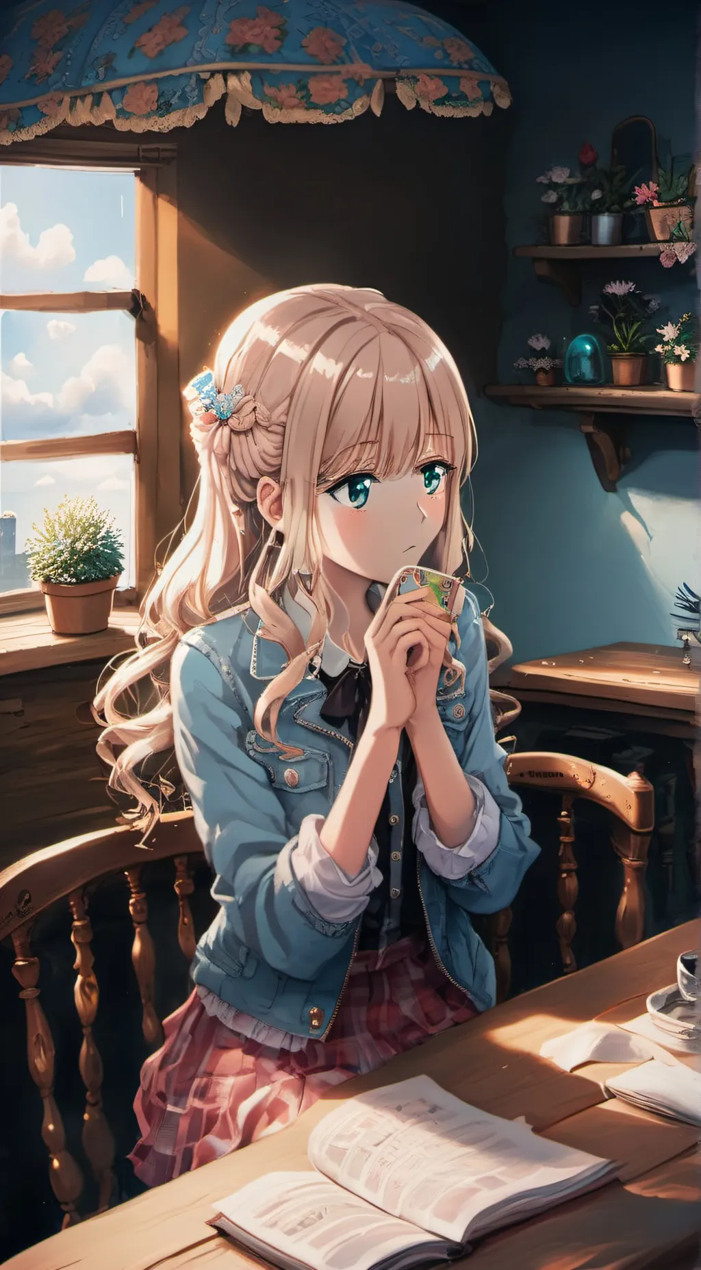 ai character: Jenica background