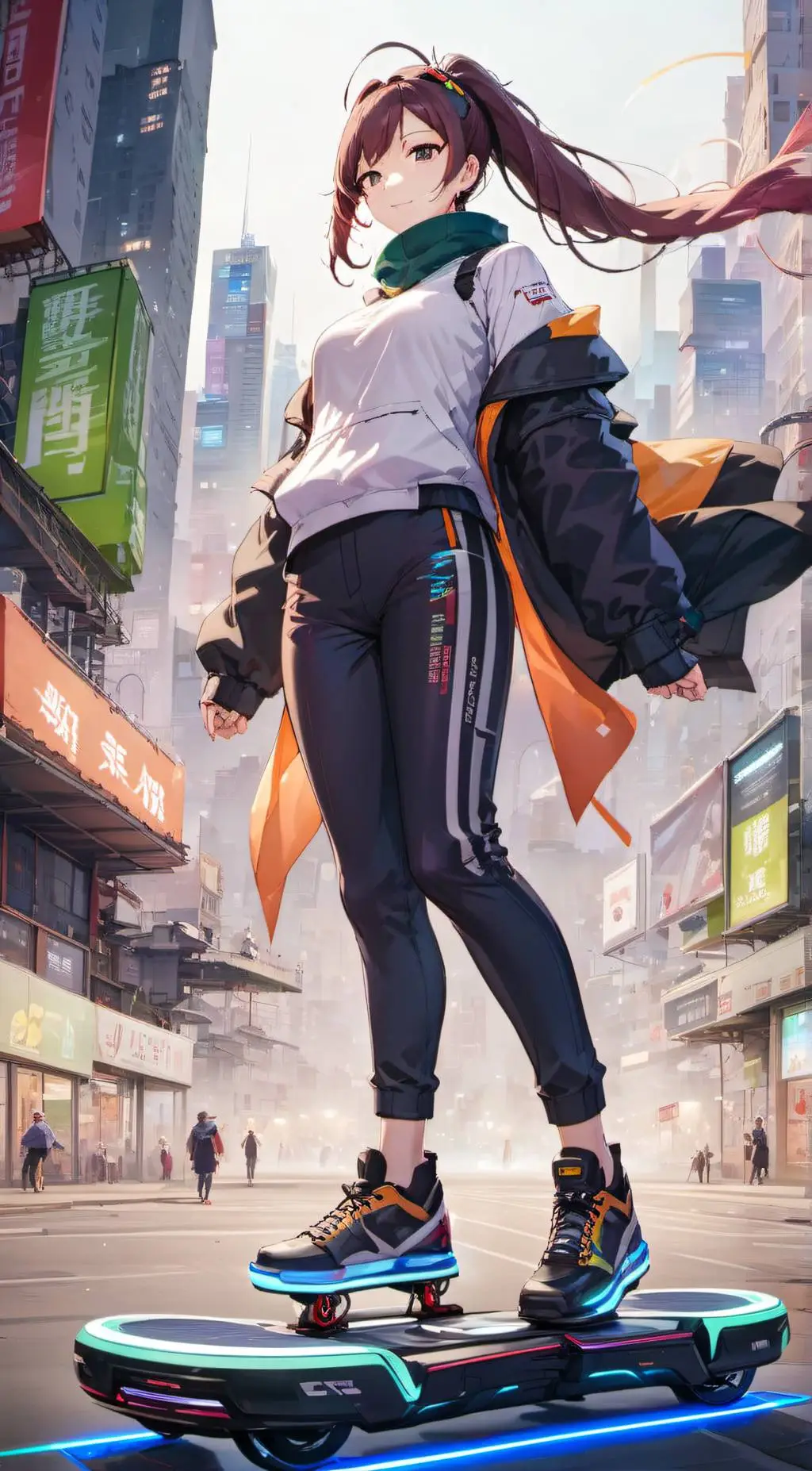 ai character: Rae background