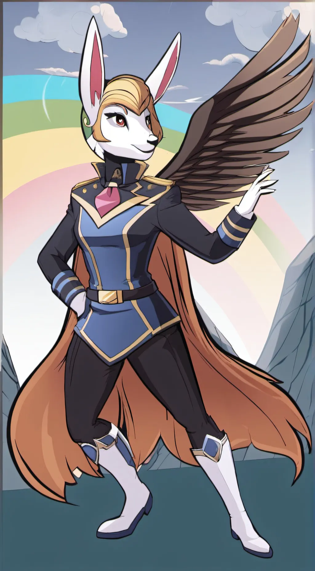 ai character: Sky background