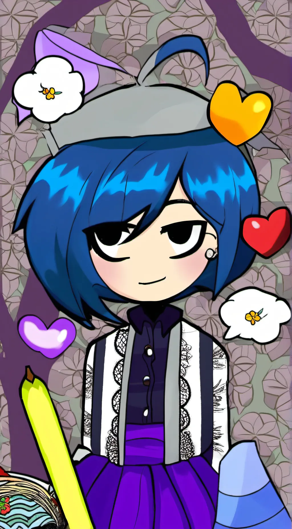 ai character: lila background