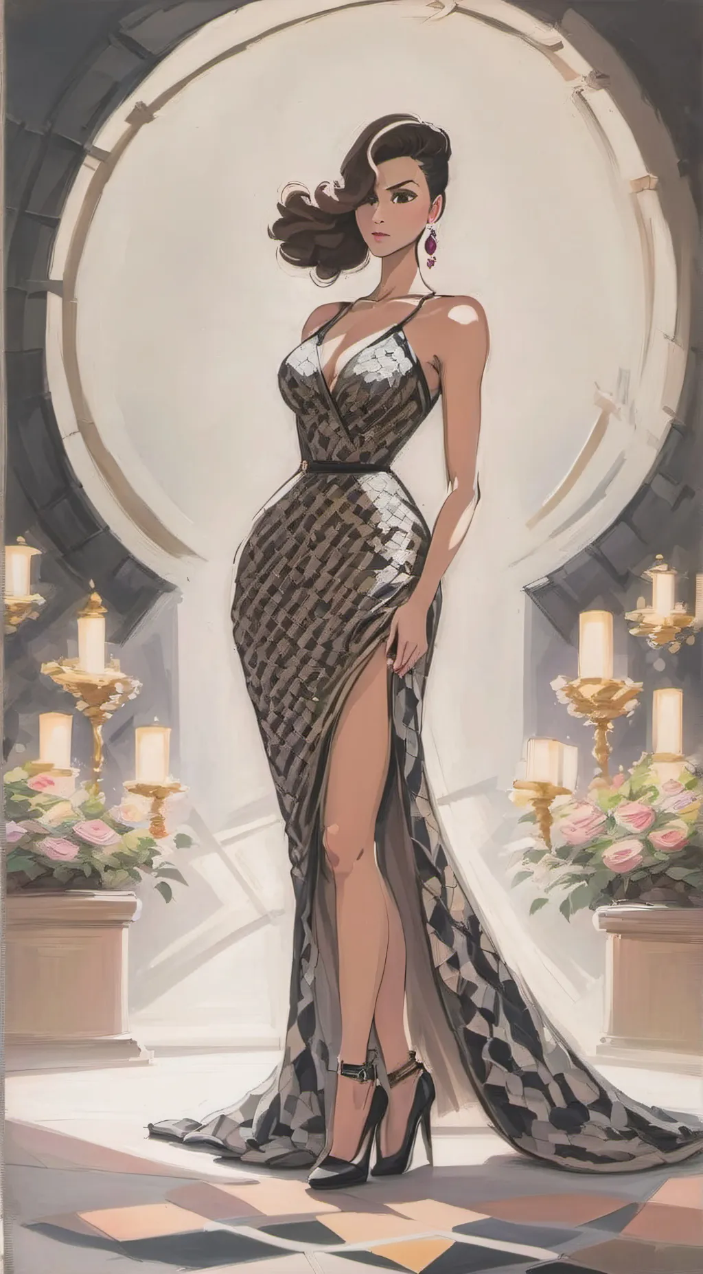 ai character: Maya  background