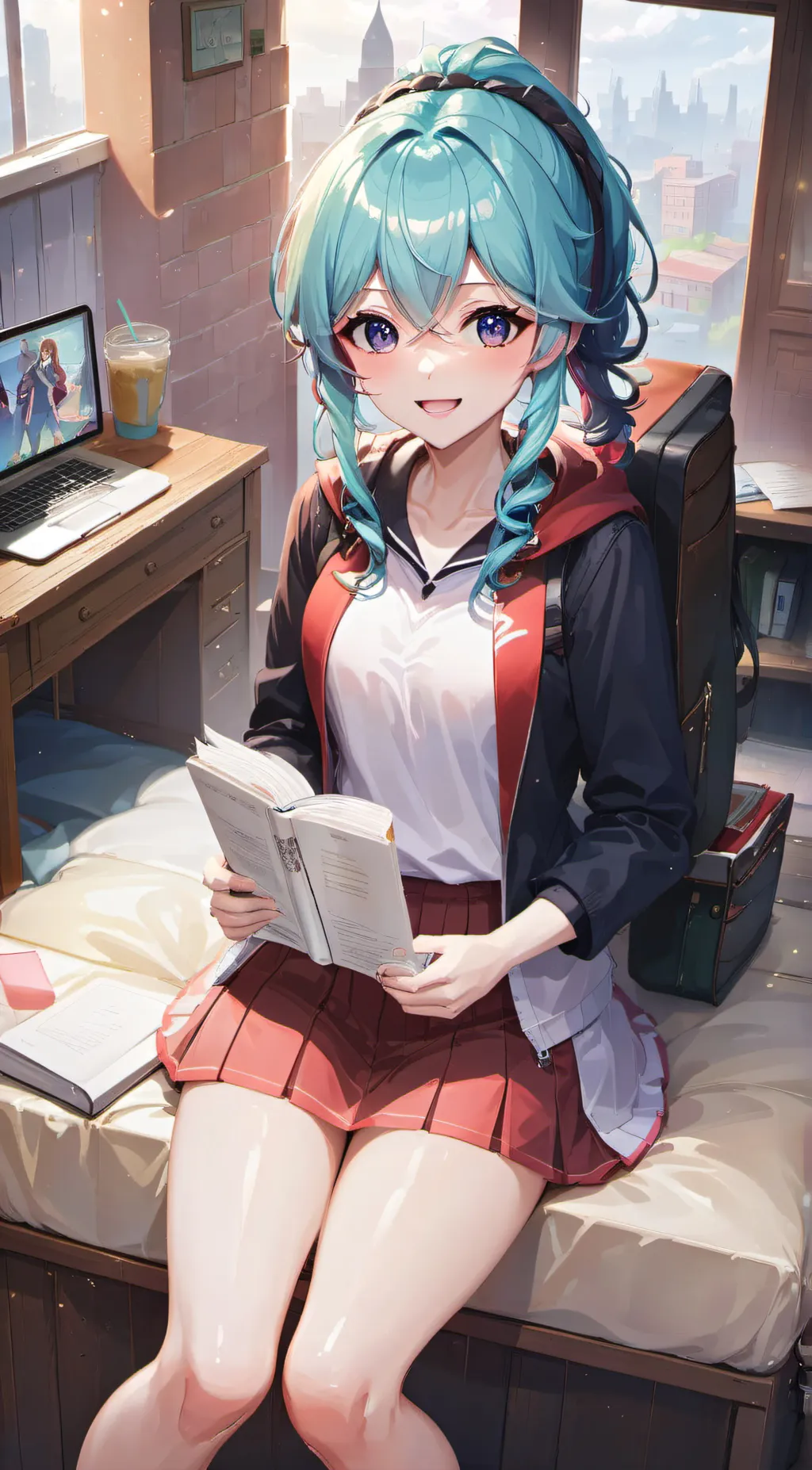 ai character: bestie background