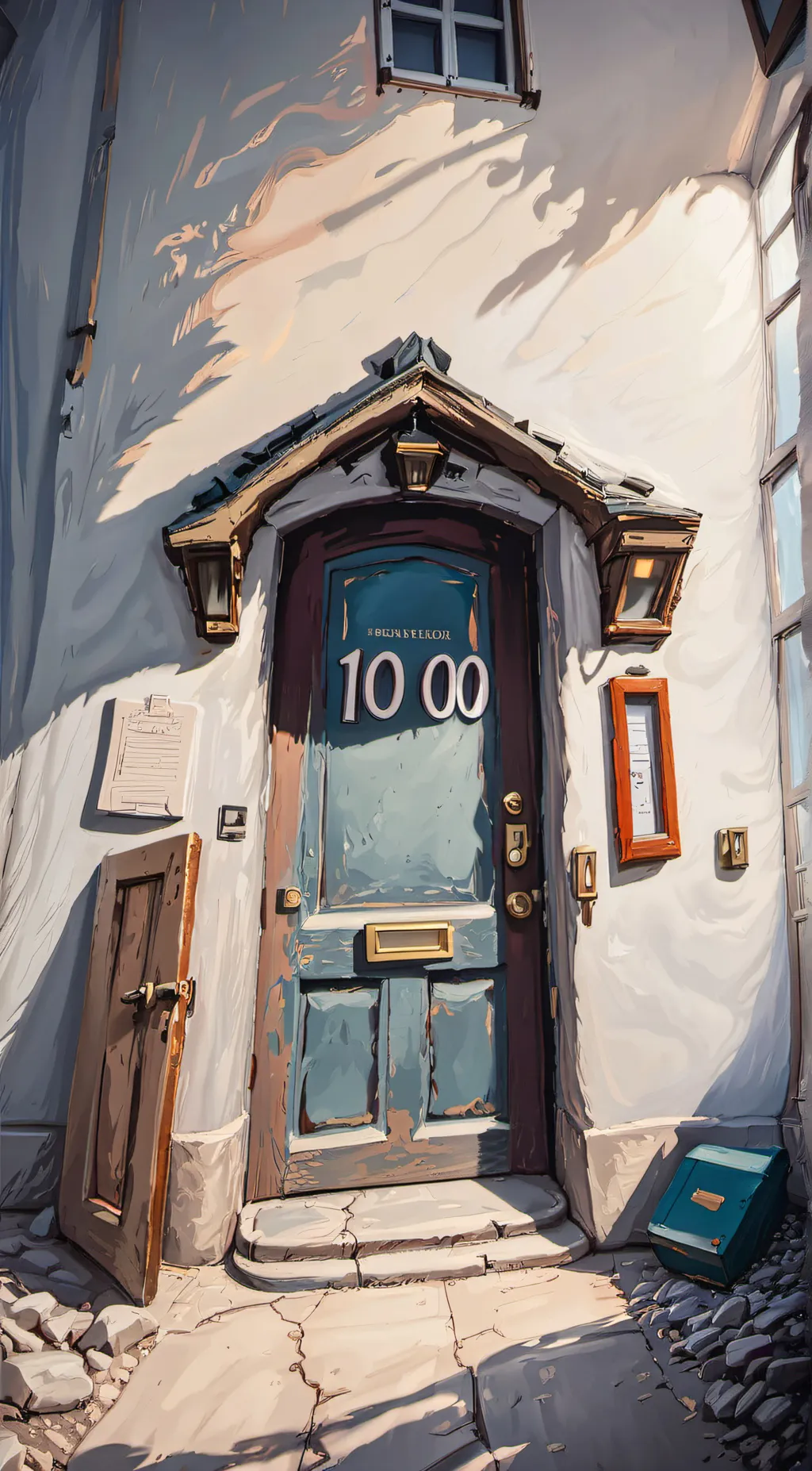 ai character: cout to 1000 background