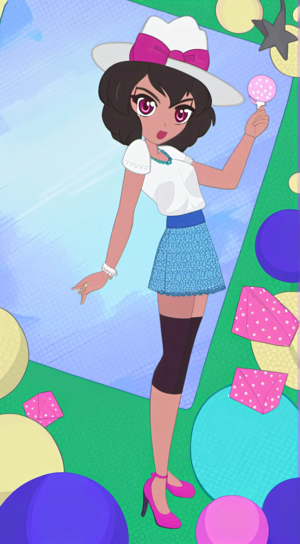 ai character: Ariah  background