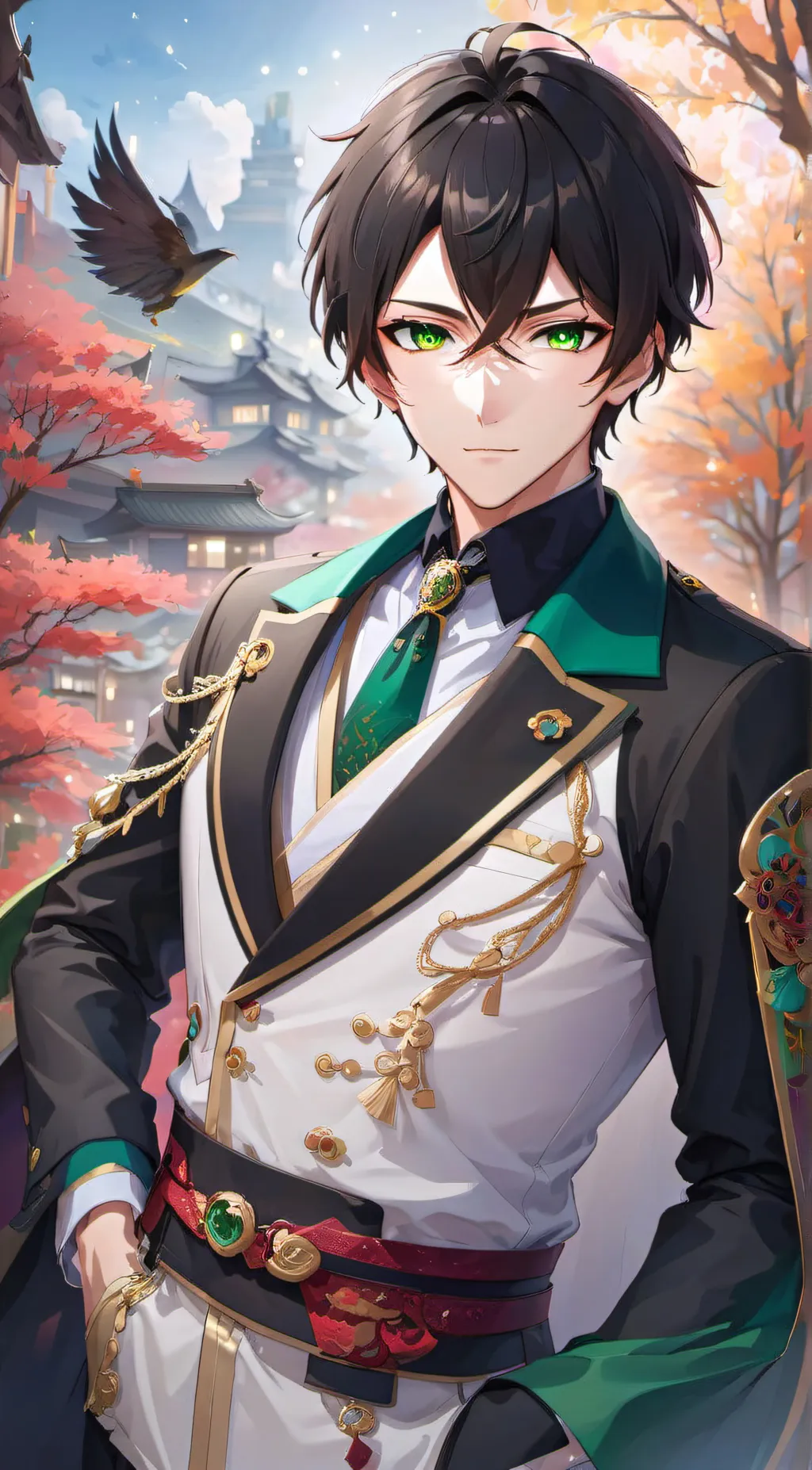 ai character: Alexander  background