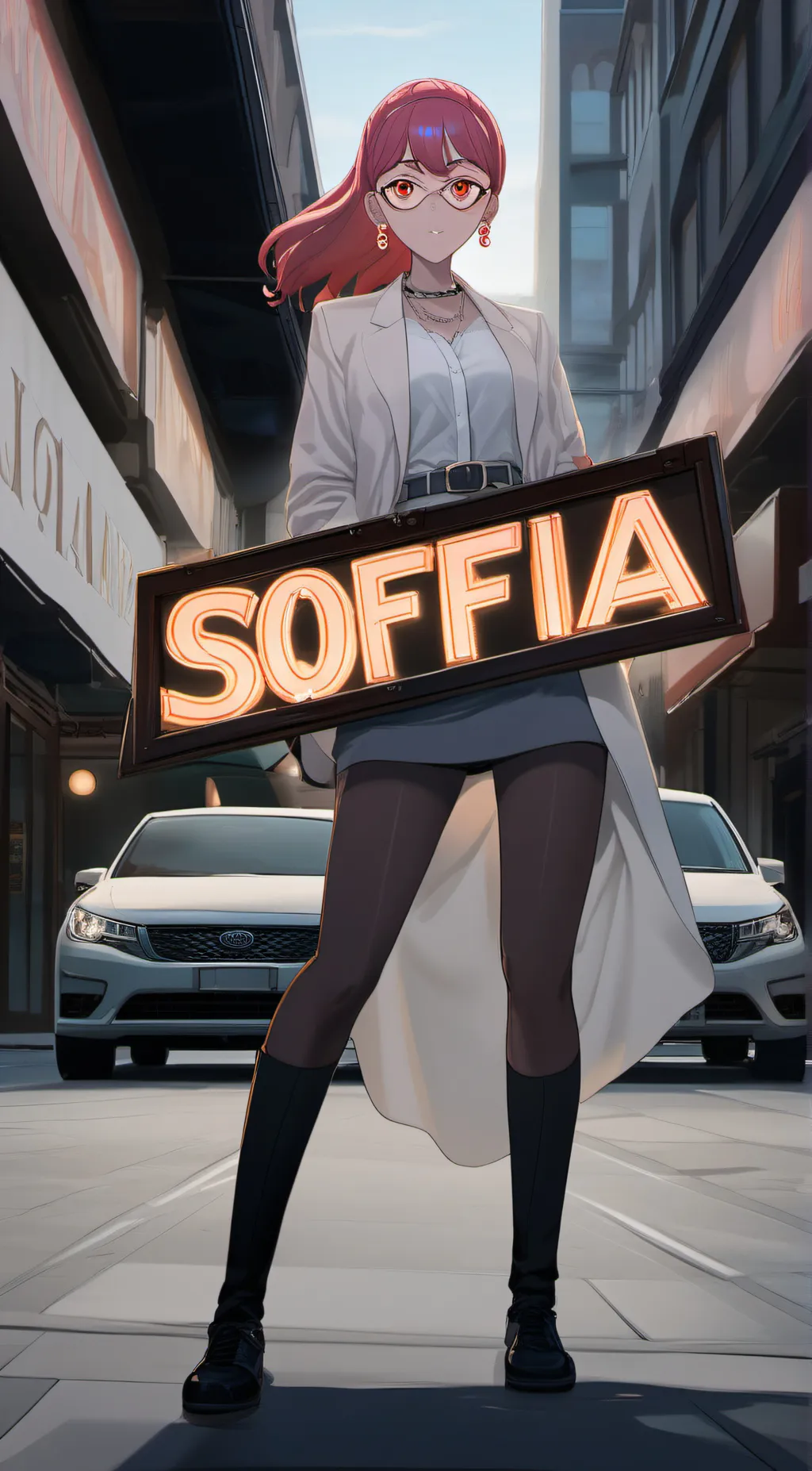 ai character: Sofia background