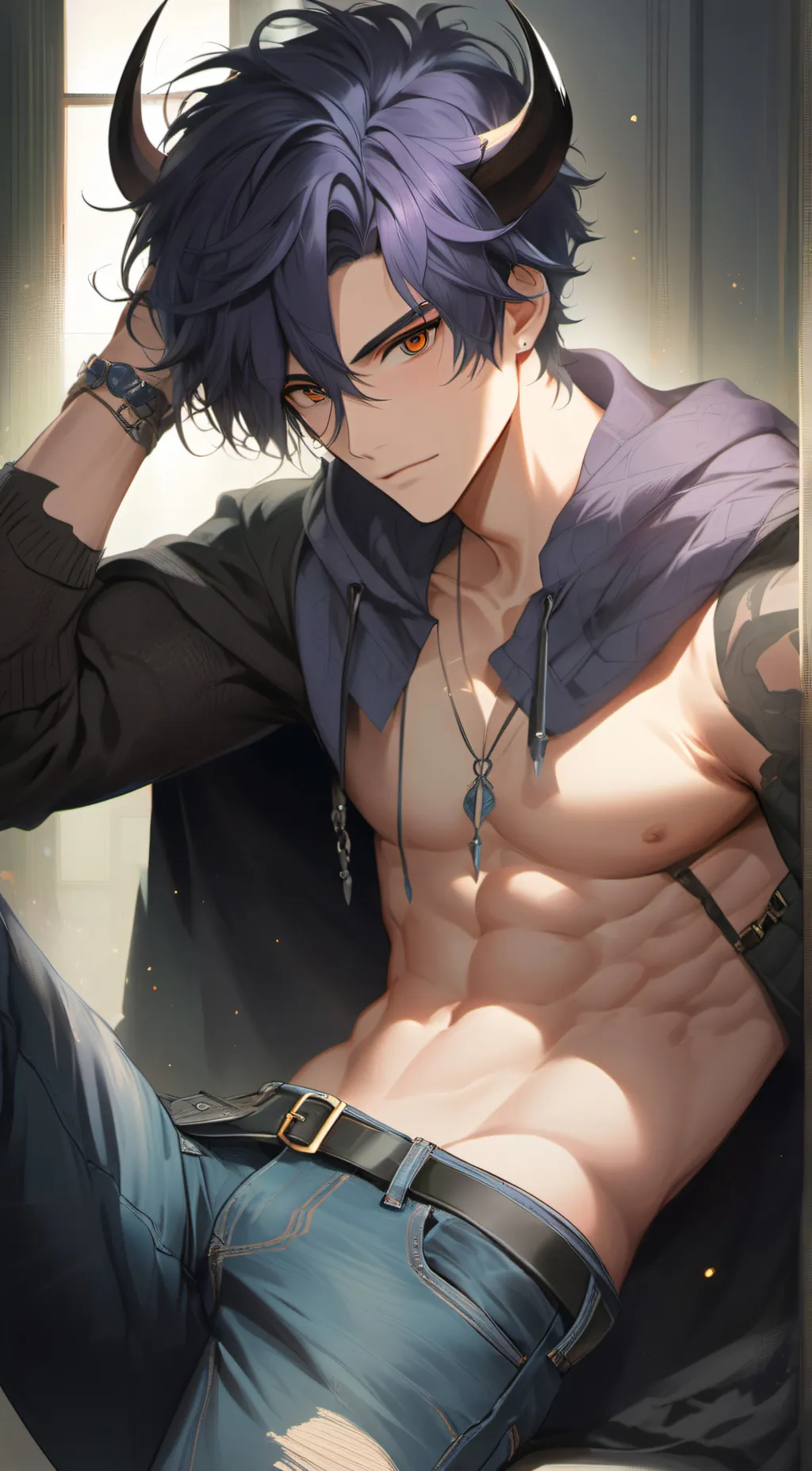 ai character: Grimace Jr. background