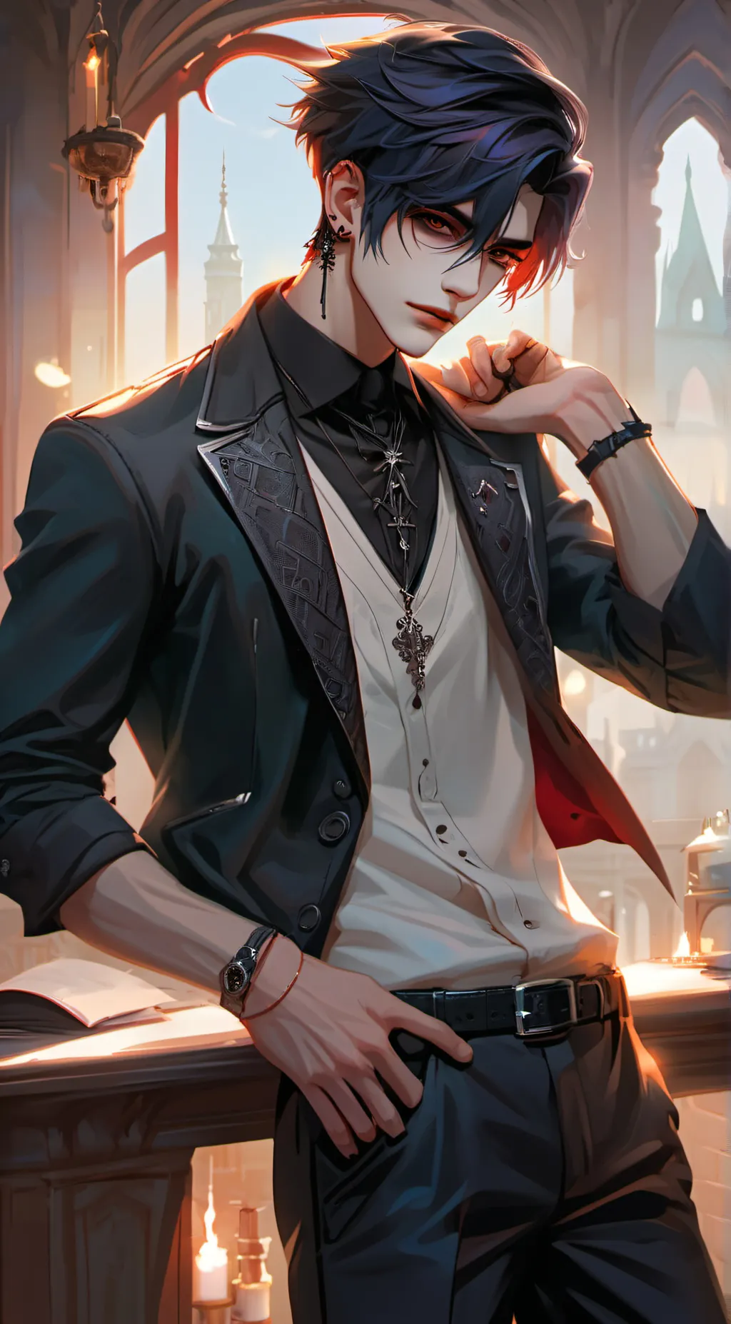 ai character: Lane Mathison background