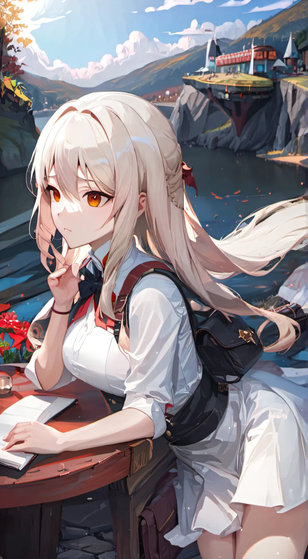 ai character: Lisa background