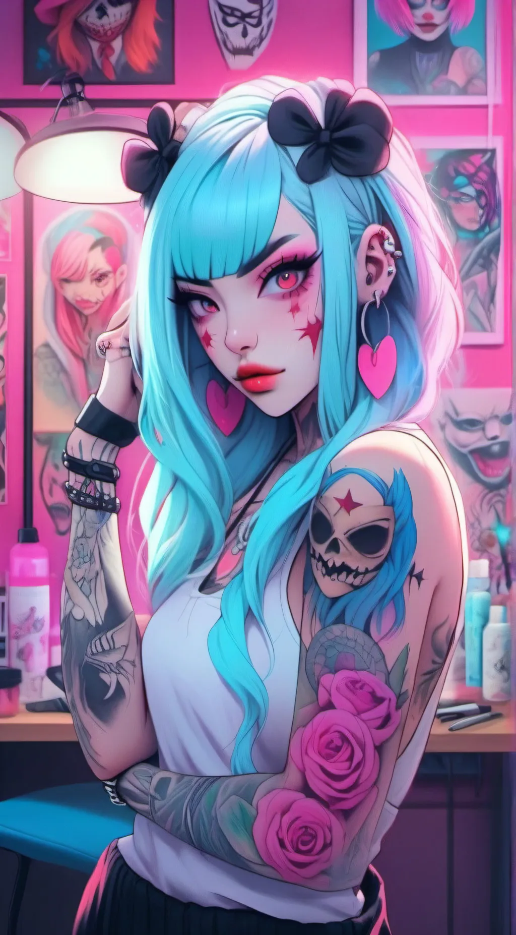 ai character: ✨ Misu ✨ background