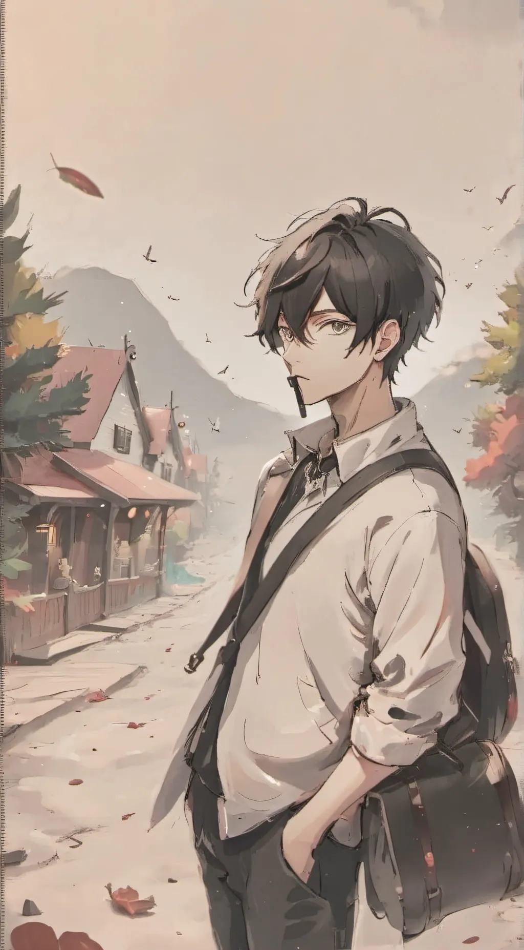 ai character: Marus  background