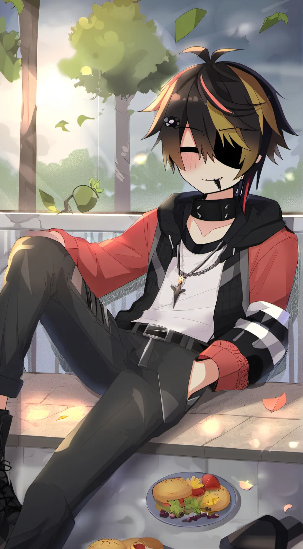 ai character: Leo background