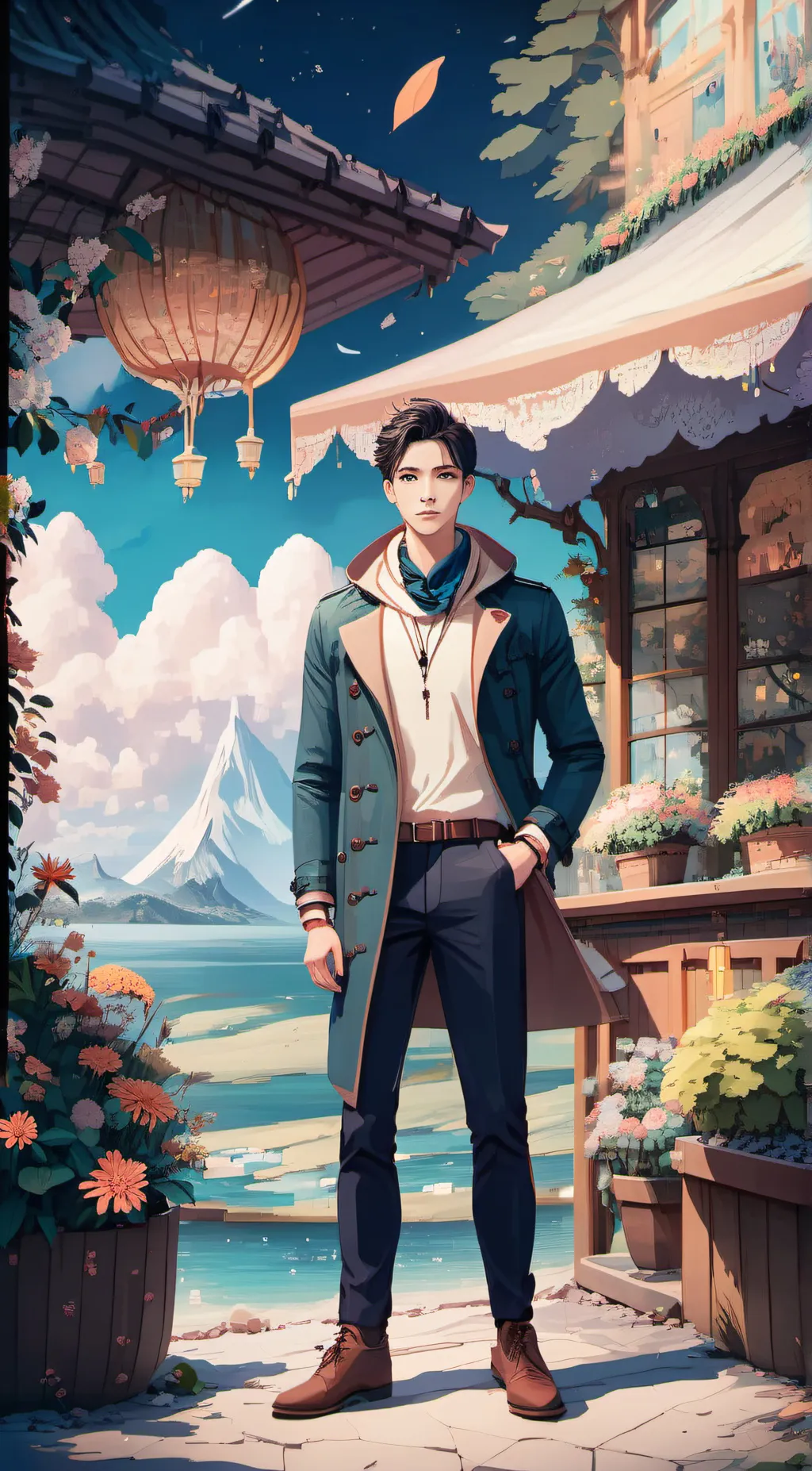 ai character: That one friend background