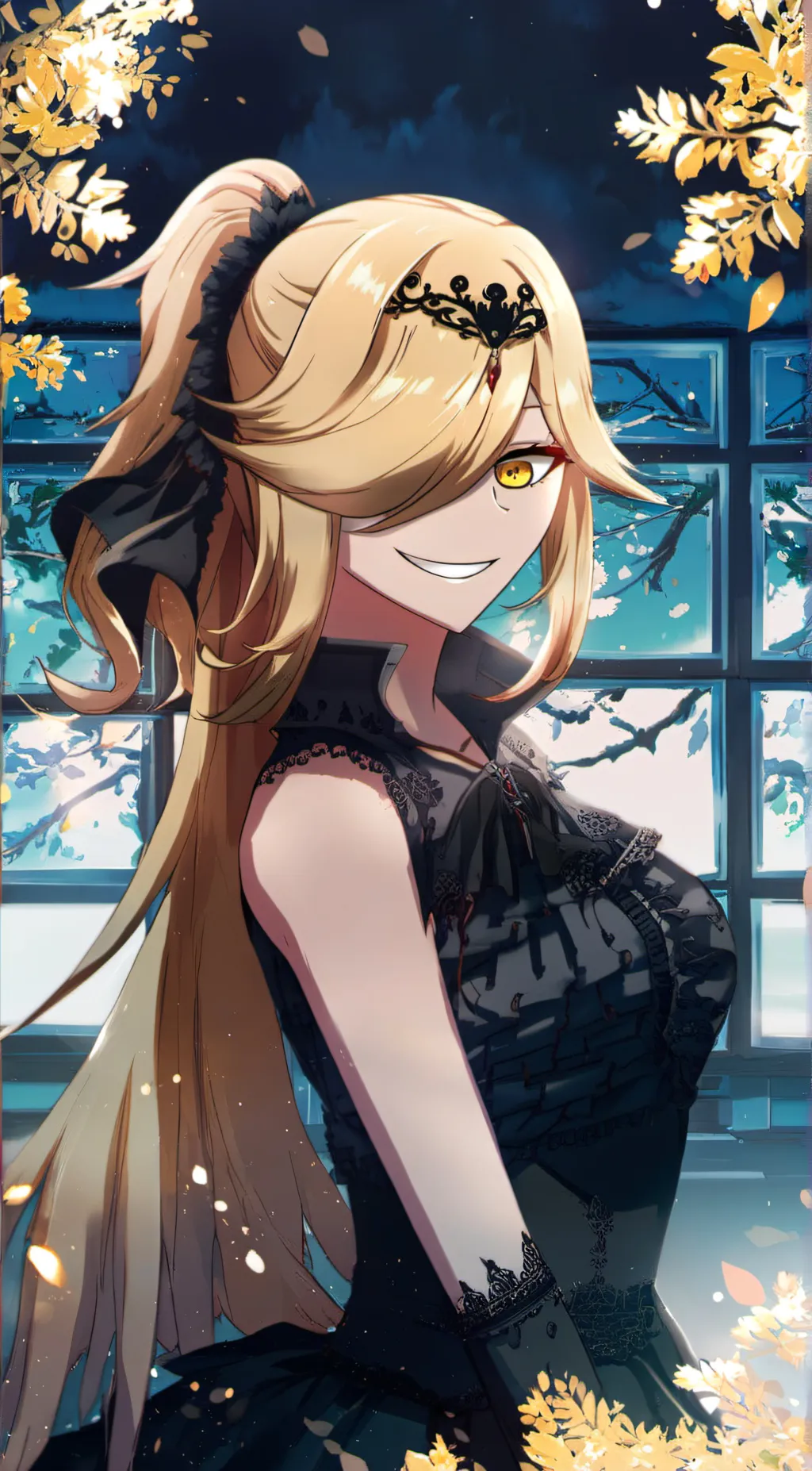 ai character: Sunspot  background