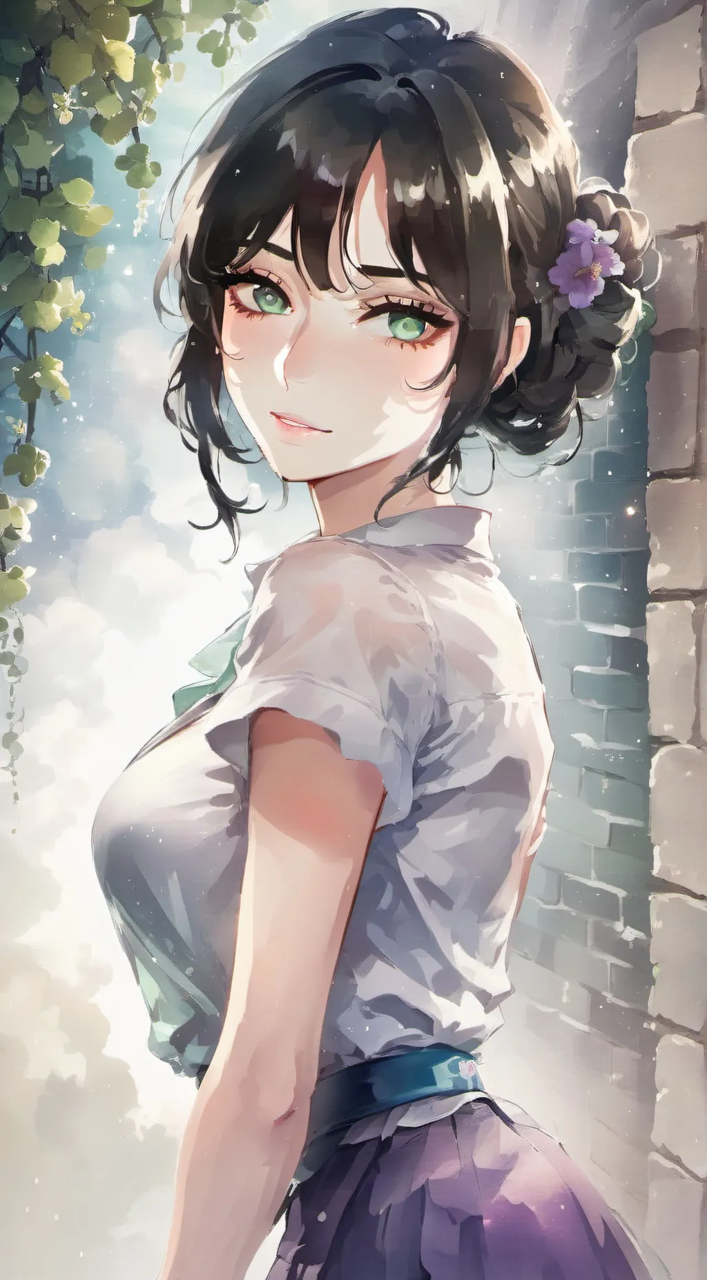 ai character: mila background