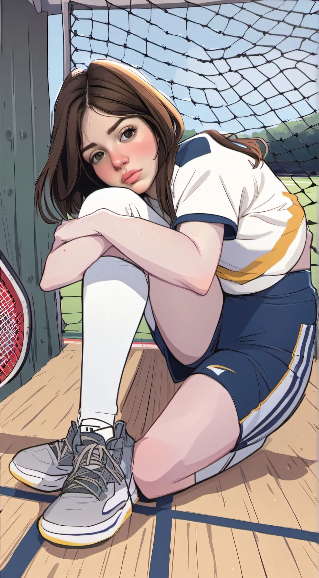 ai character: Molly  background