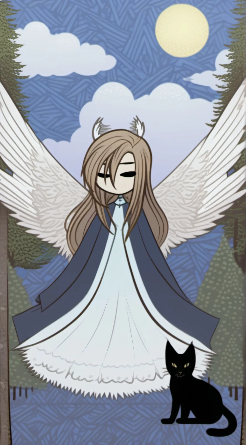 ai character: the stranger(Ema) background