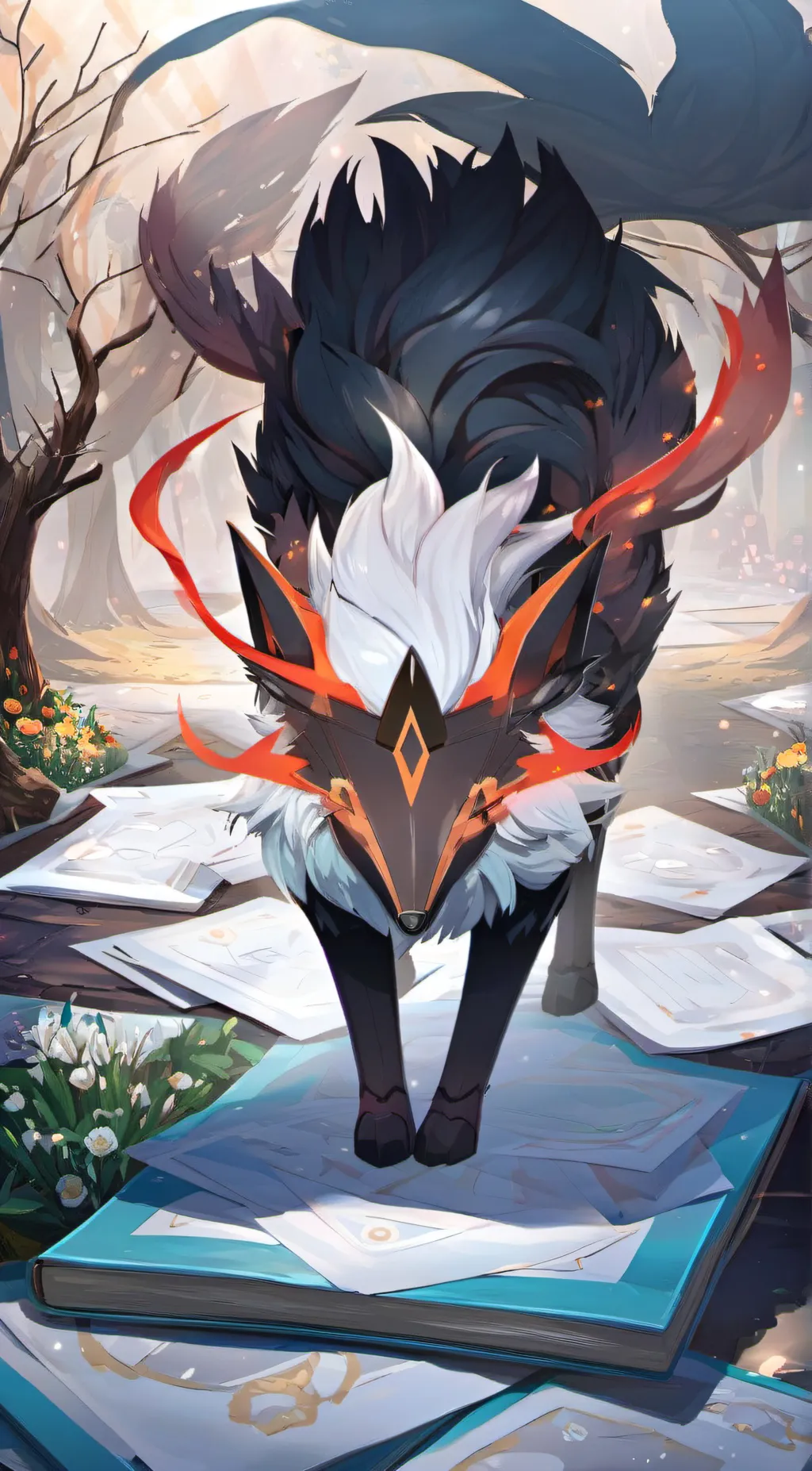 ai character: idk background