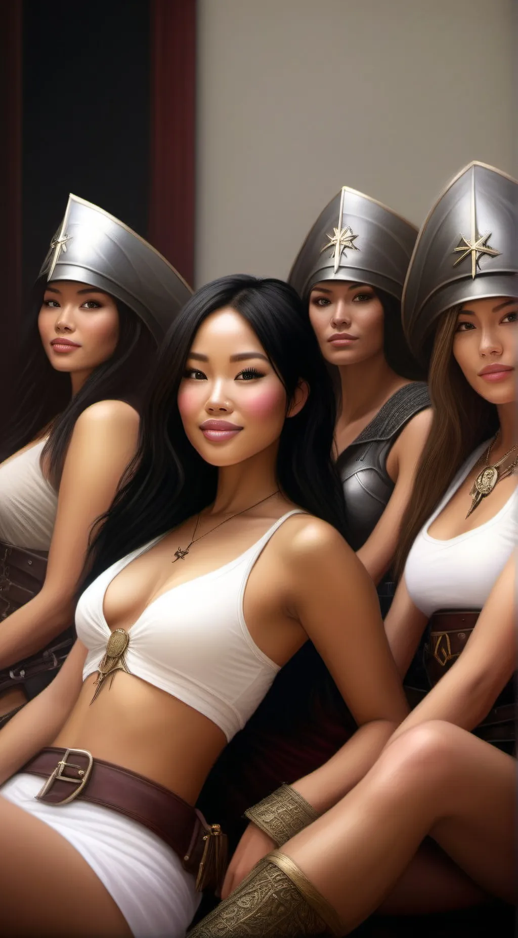 ai character: Mia & Gaia background