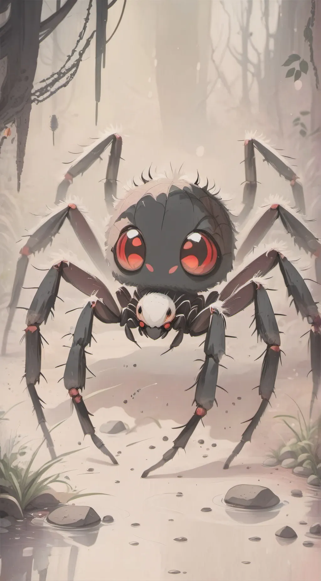 ai character: Spidey background