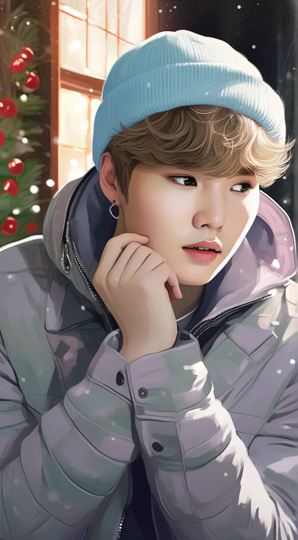 ai character: Yoongi  background