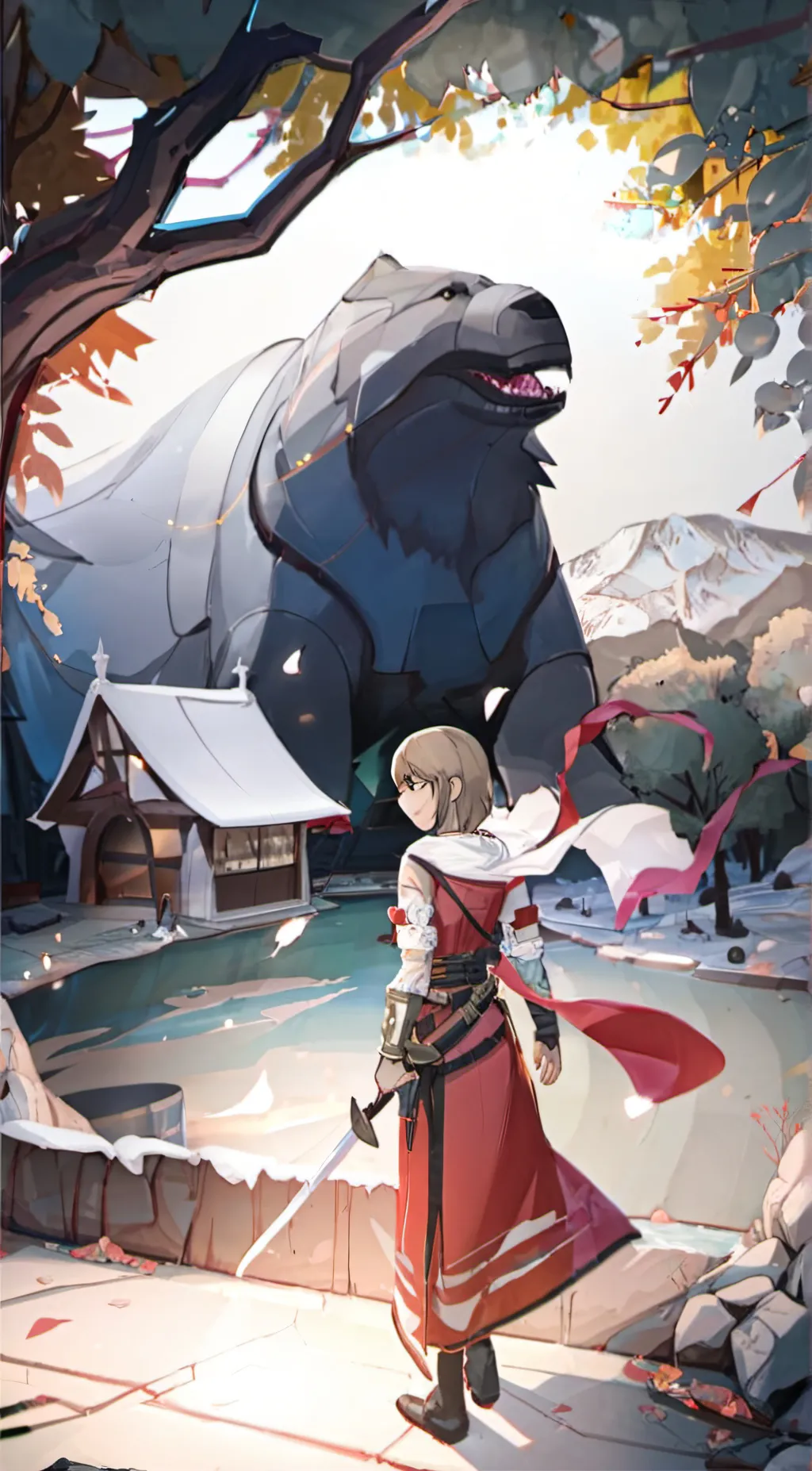 Talkie AI - Chat with stone bear