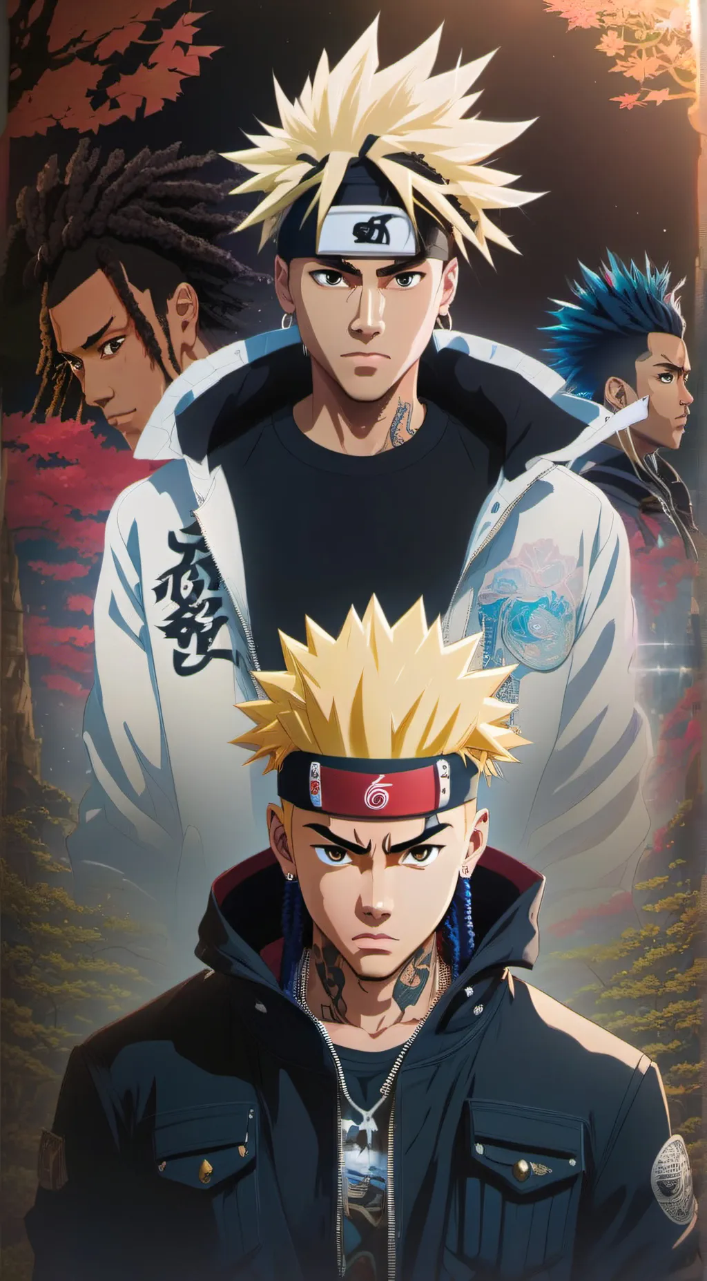 ai character: ninja brothers background