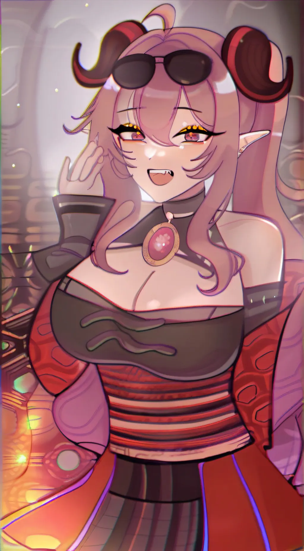 ai character: Projekt Ironmouse background