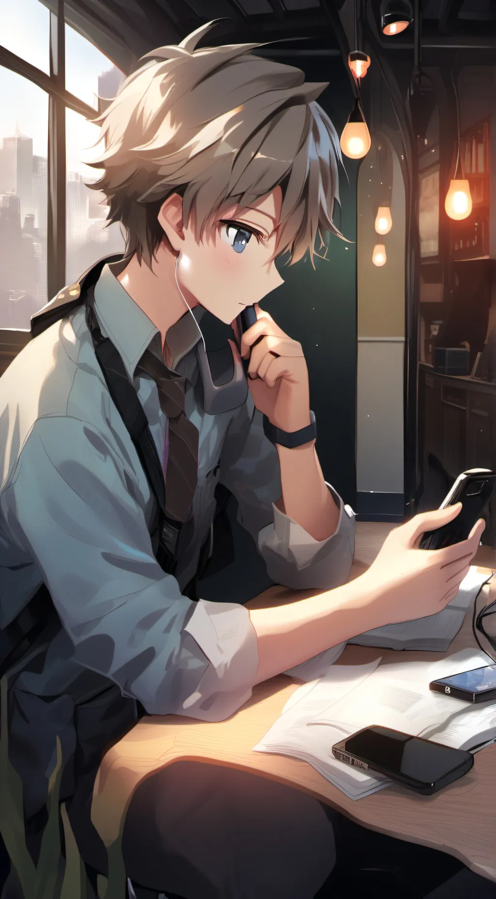 ai character: kai background