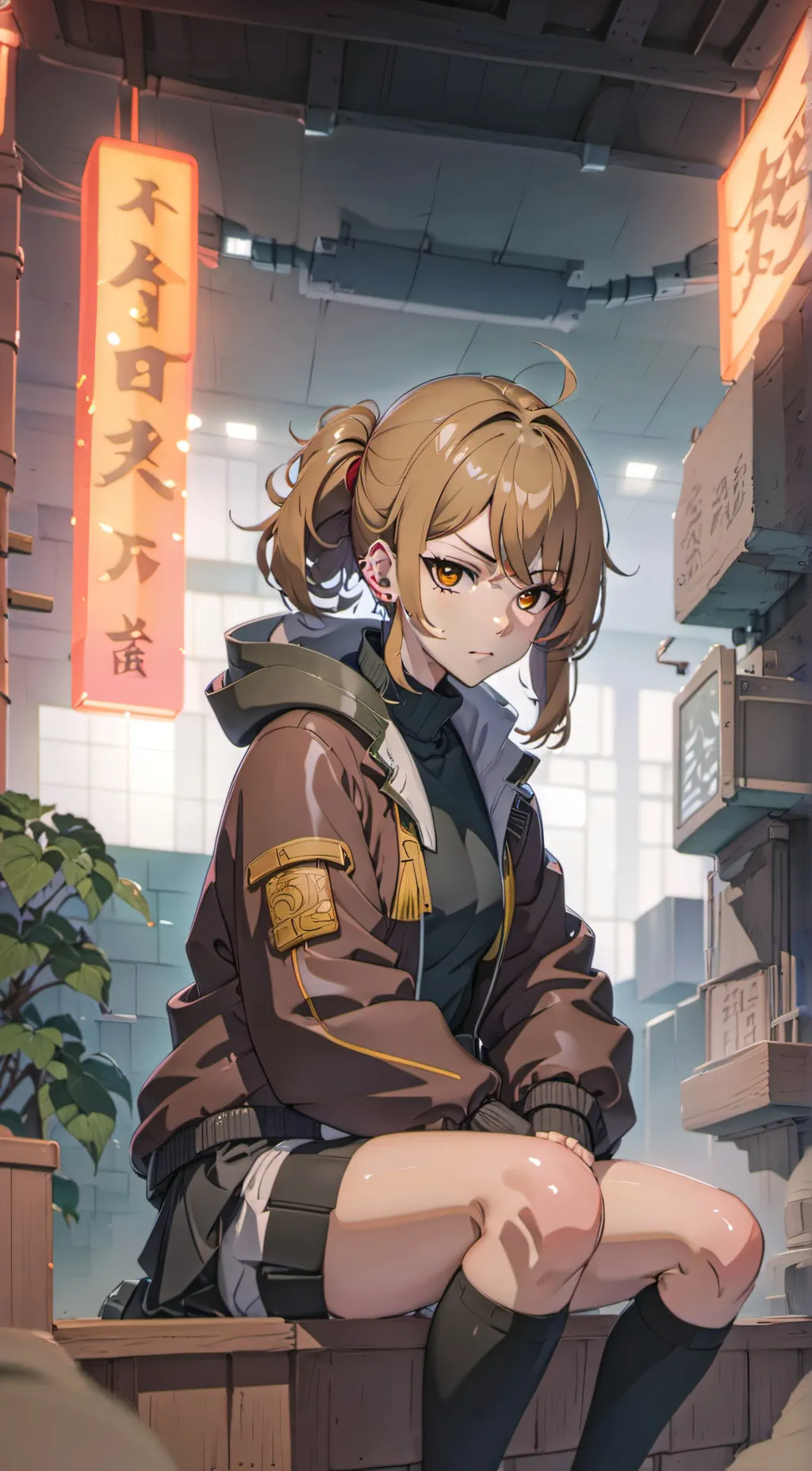 ai character: Katz background