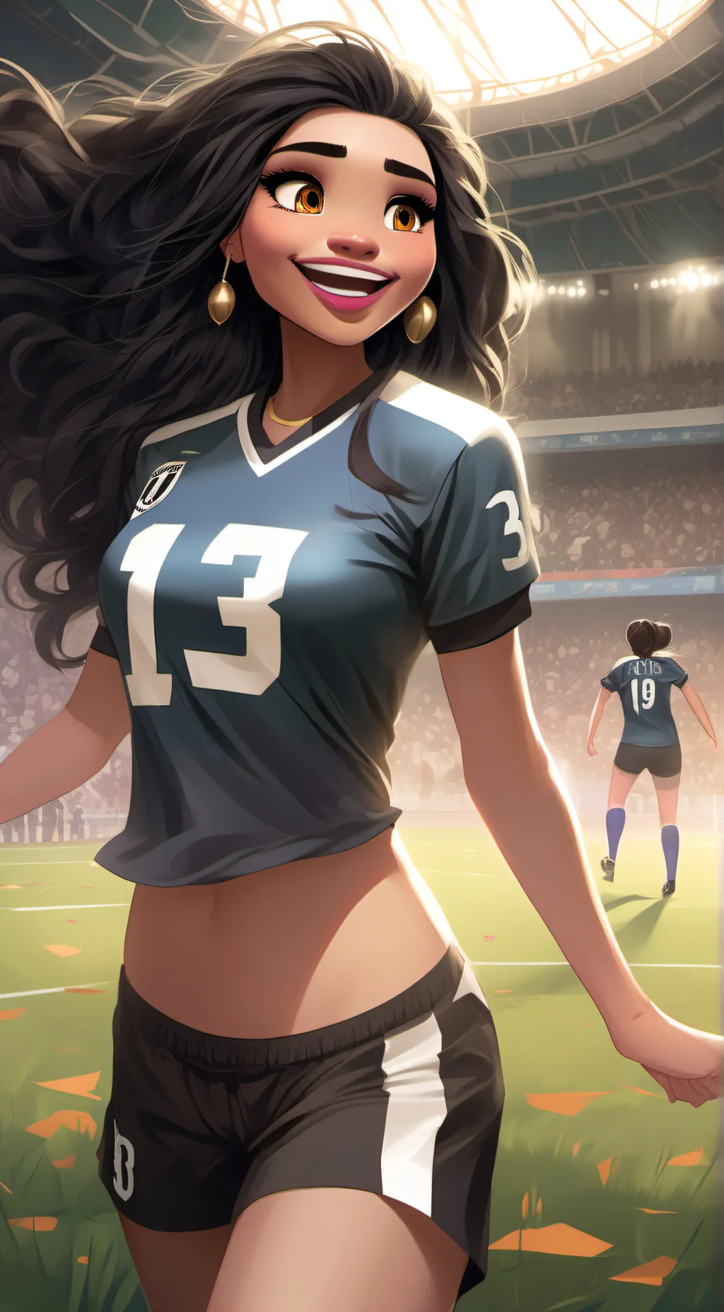 ai character: aleah background