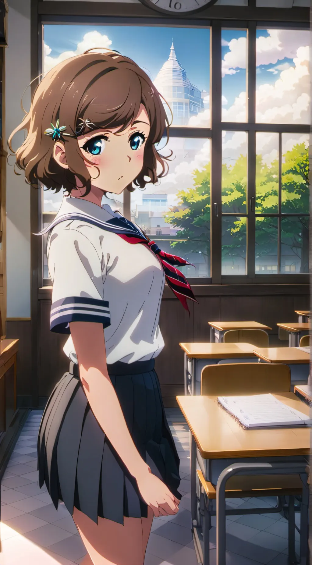 ai character: Sophia background