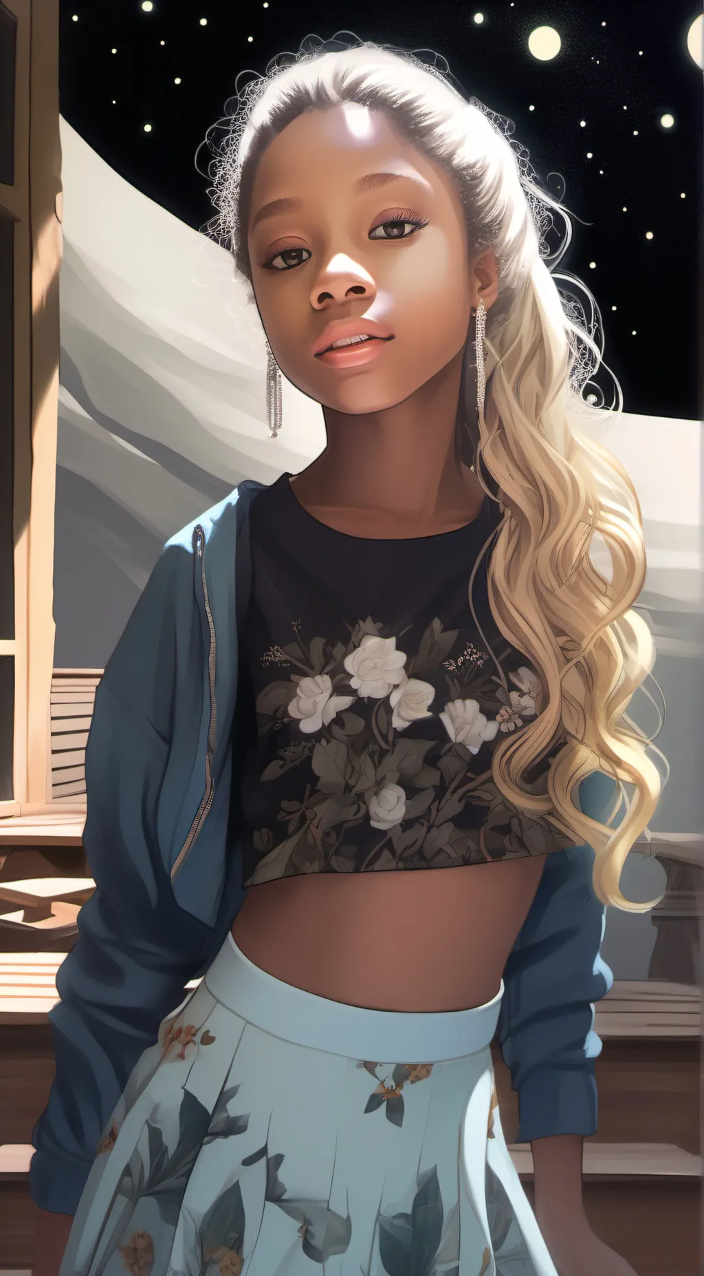 ai character: Casey background