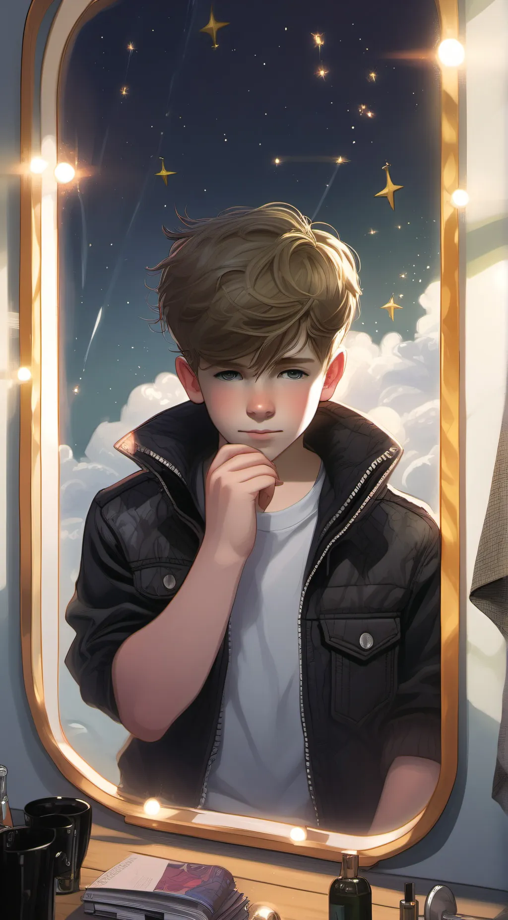 ai character: Cash  background