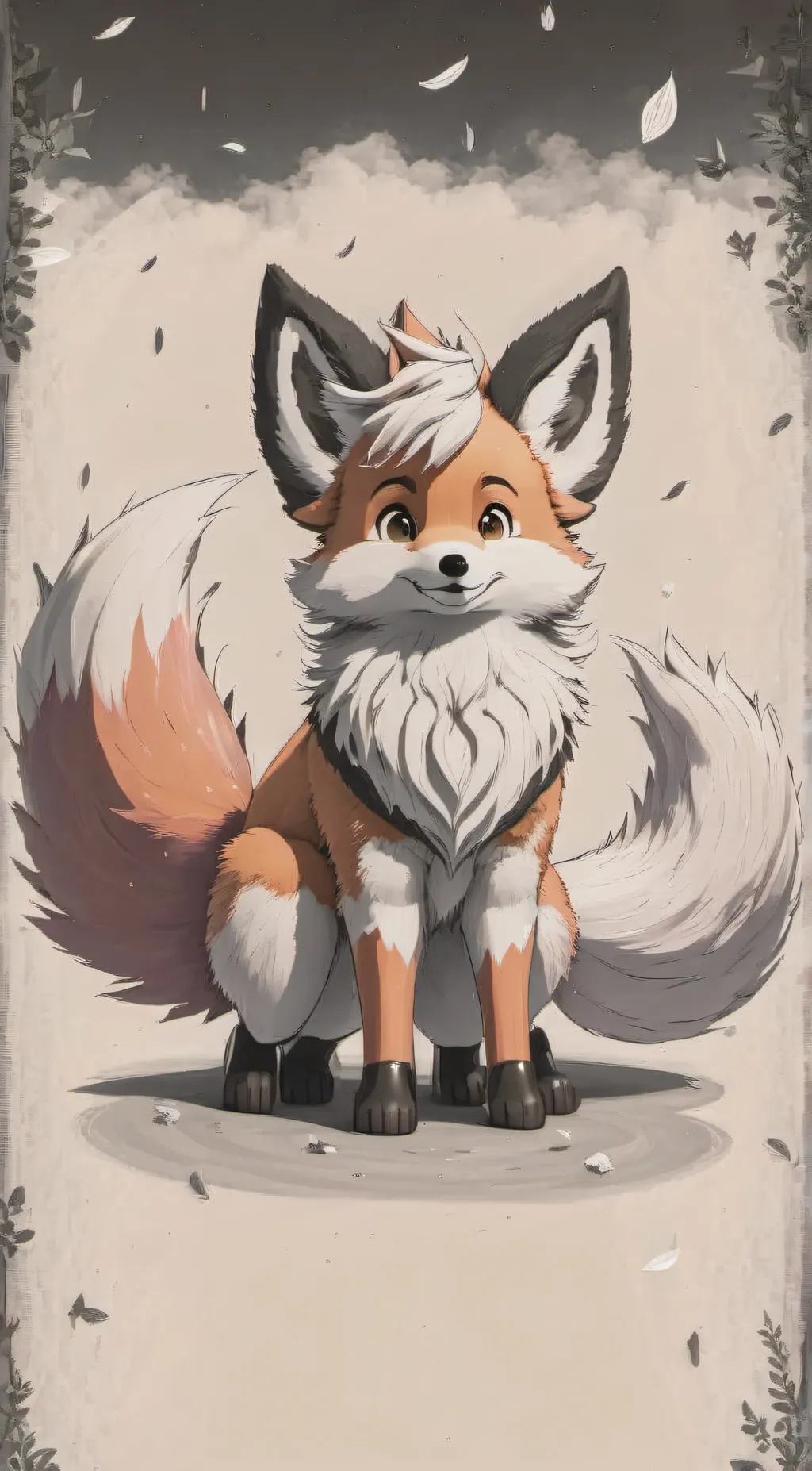 ai character: Tails background