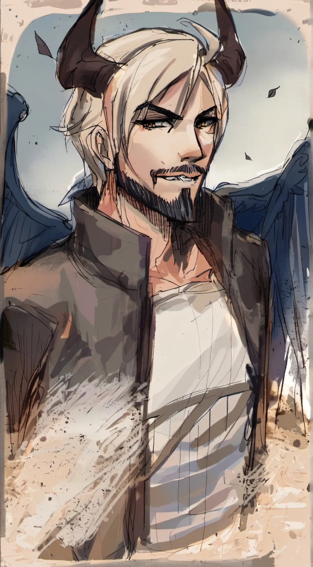 ai character: Discord (mlp) background