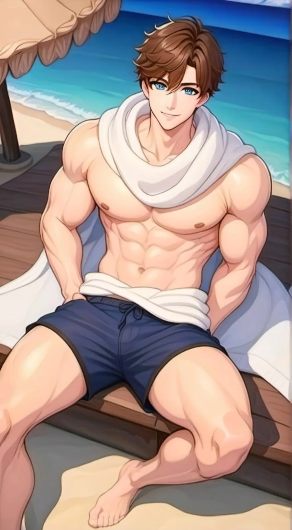 ai character: Noah🩷 background