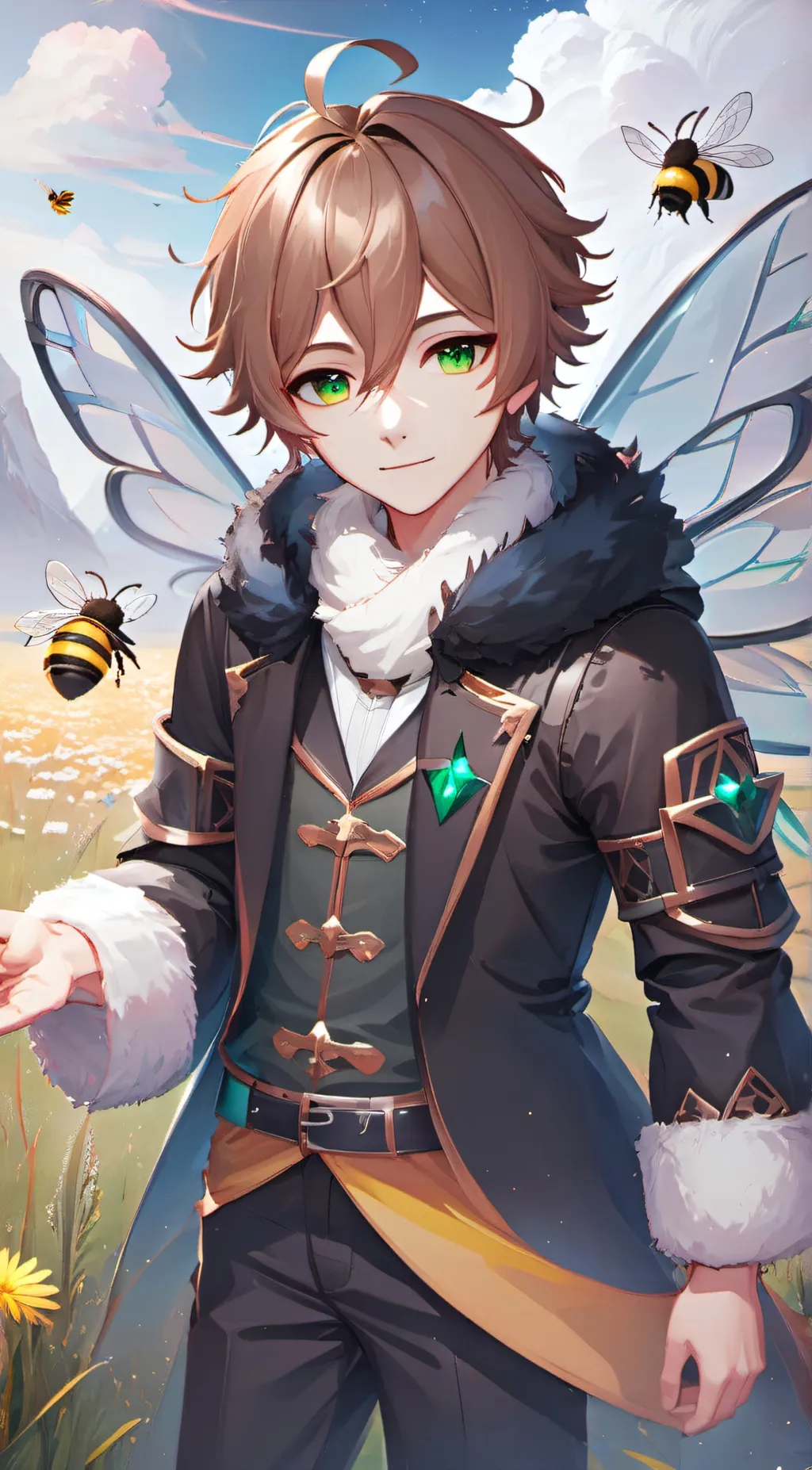 ai character: Vexaspyr background