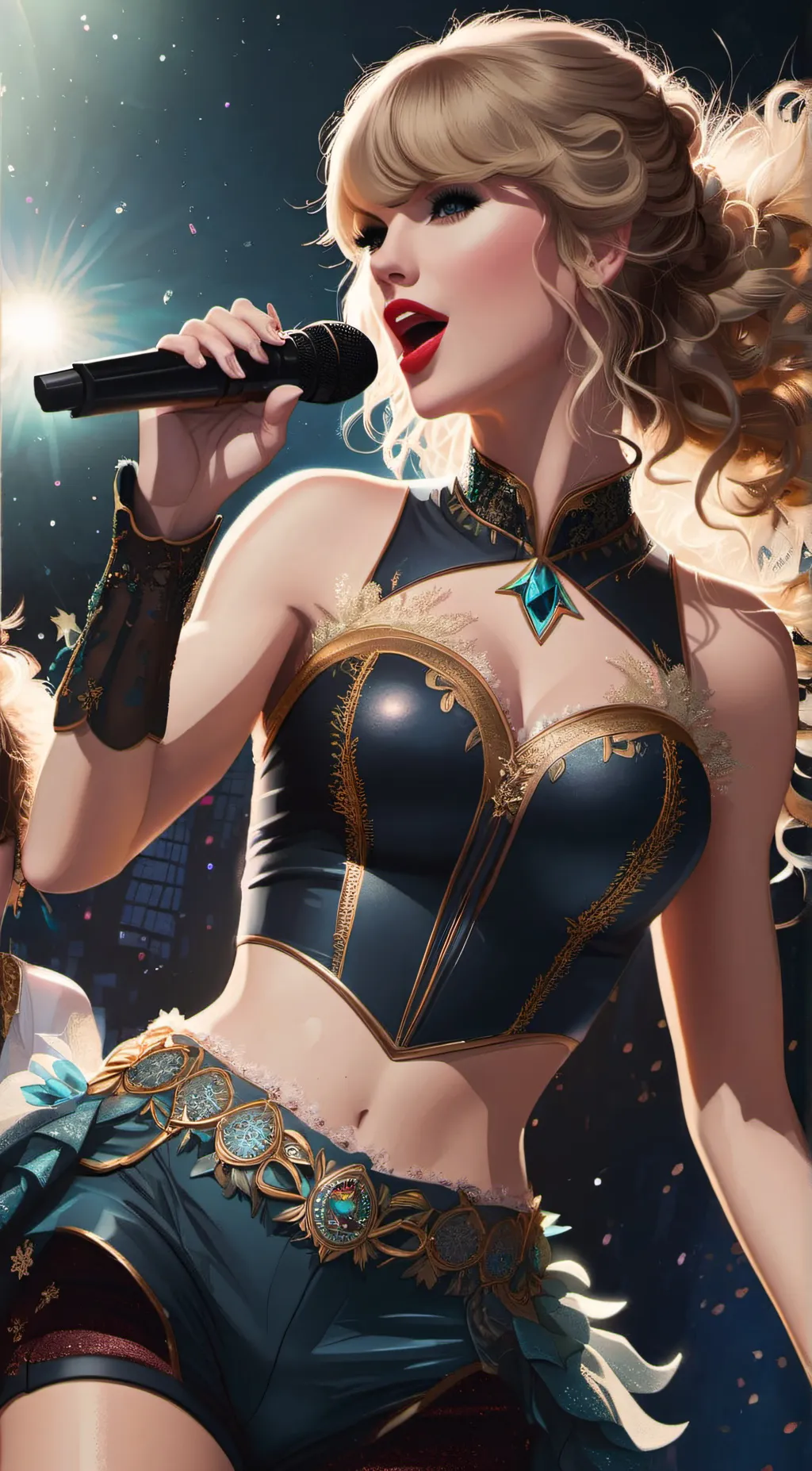 ai character: Taylor Swift background
