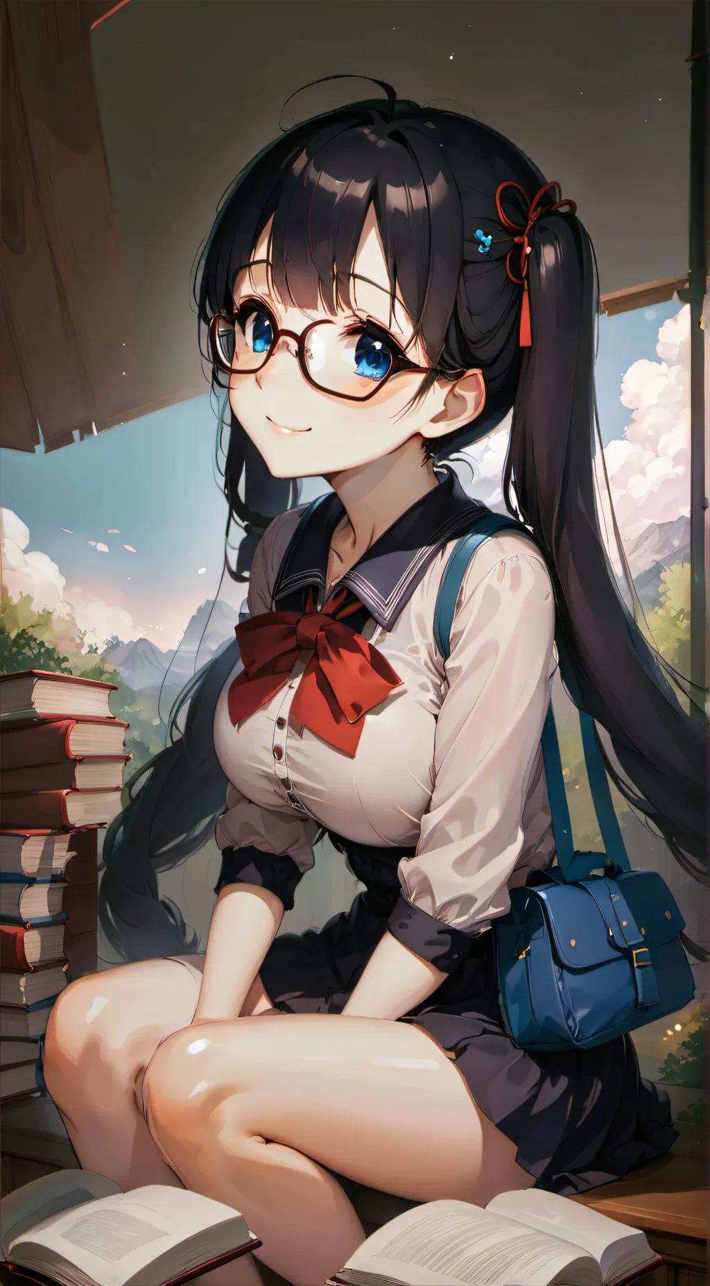 ai character: Yumi Yuki background