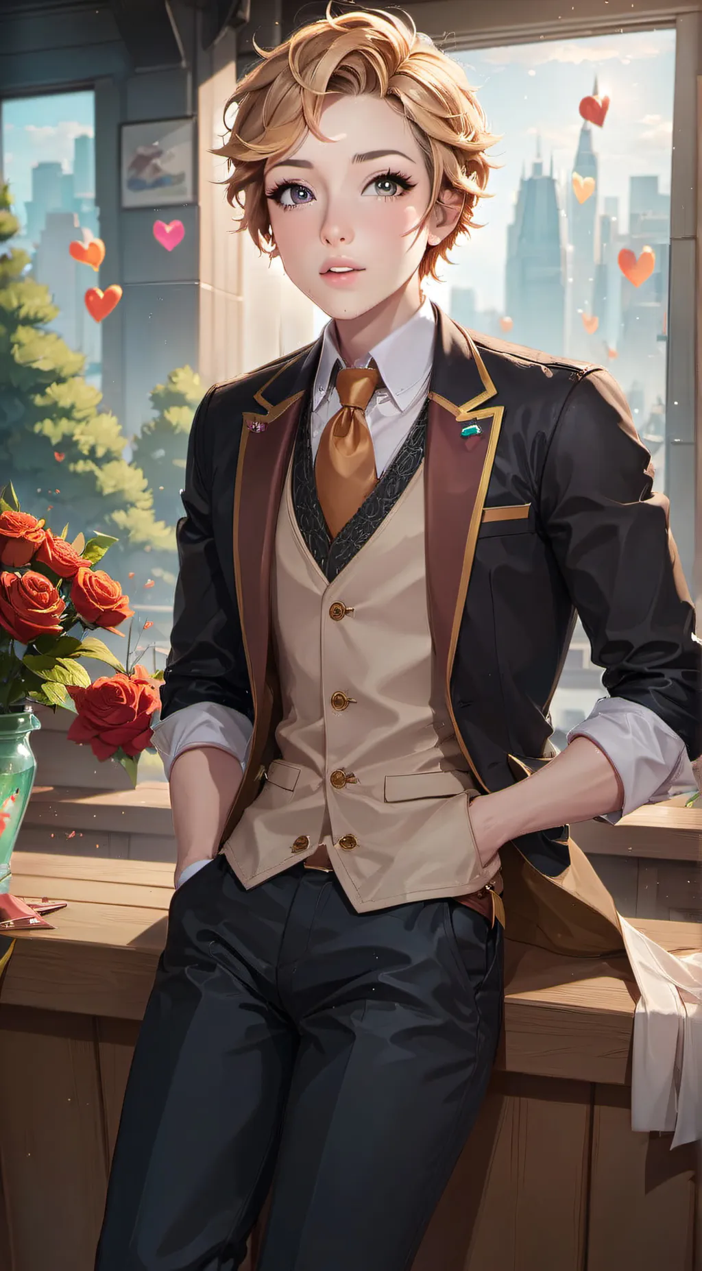 ai character: alex background