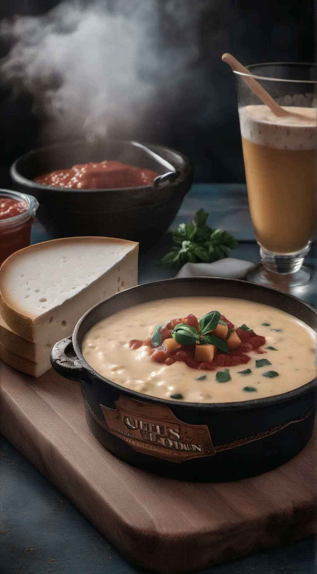 ai character: Queso background