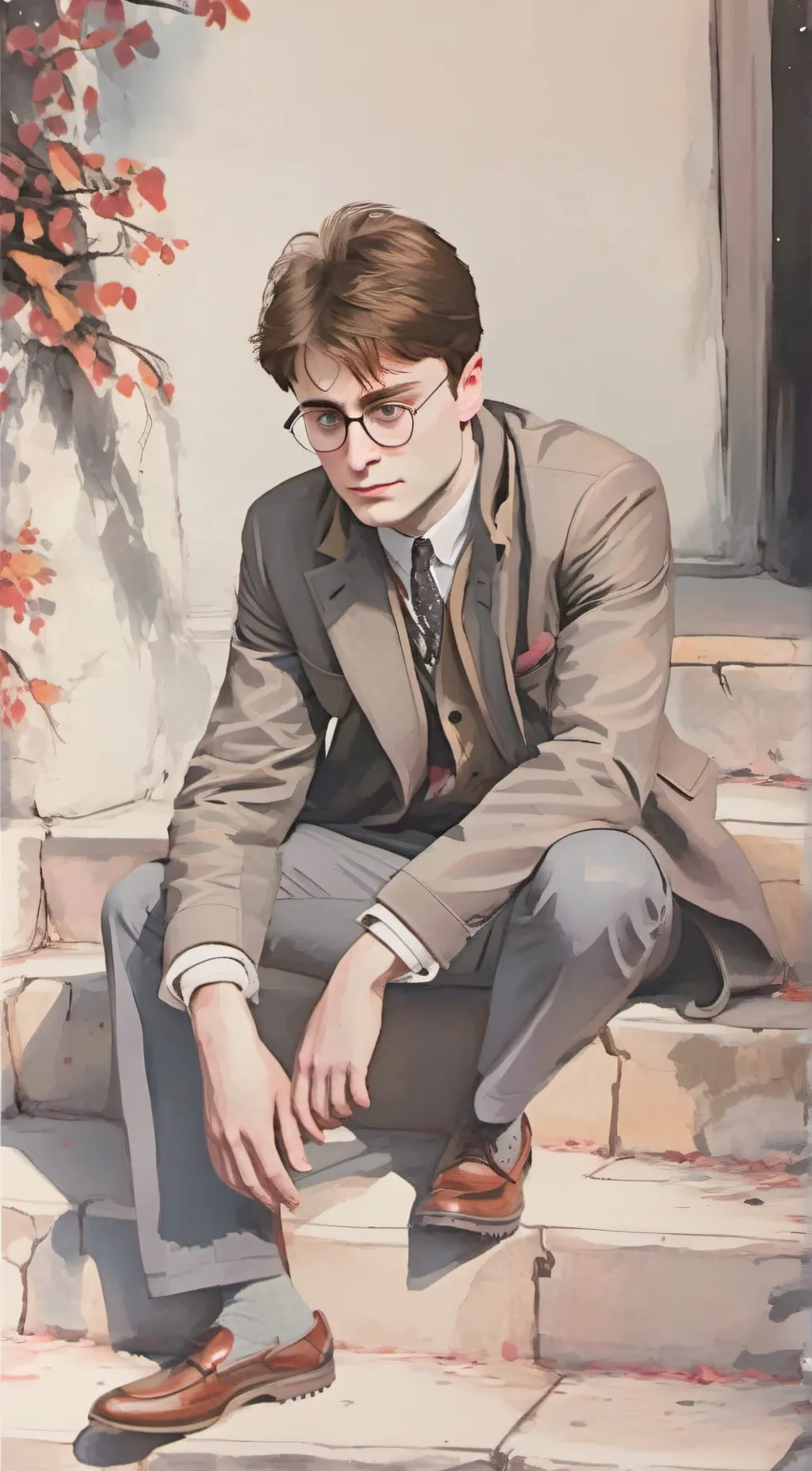 ai character: harry potter background