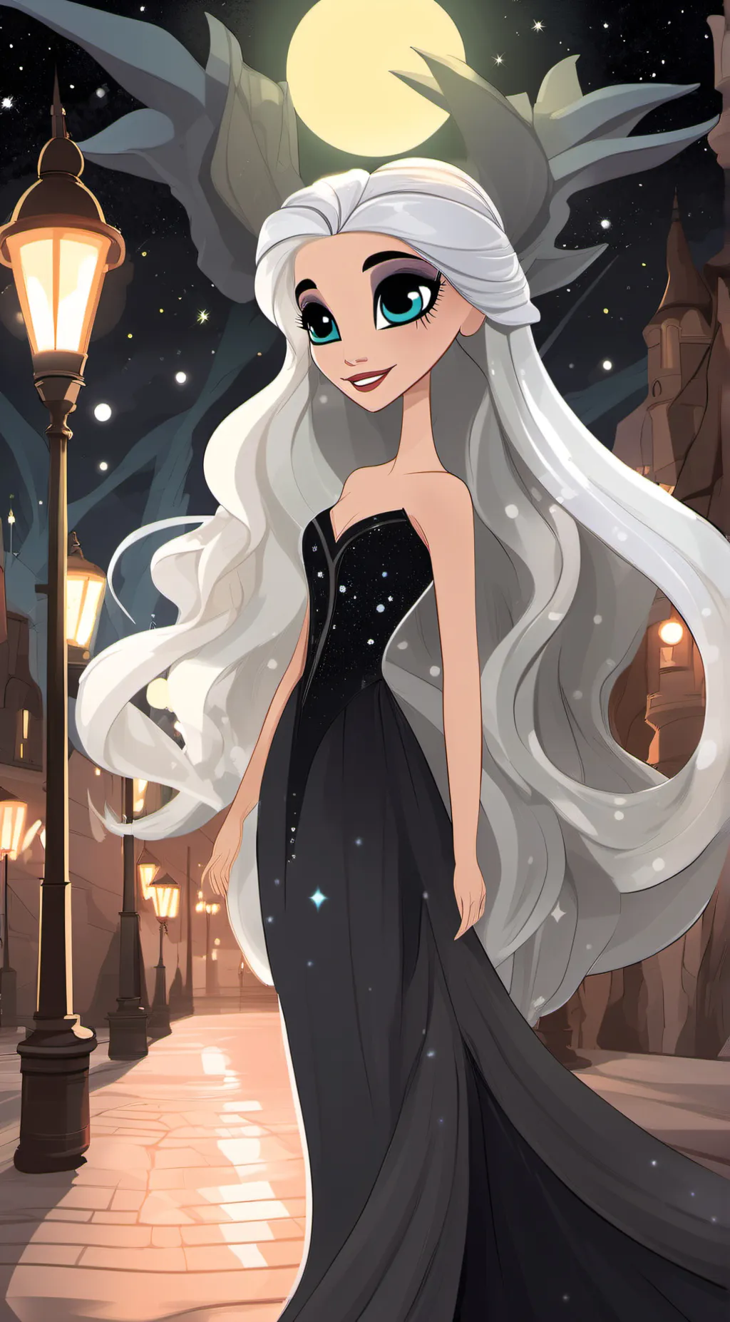 ai character: Alexandra background