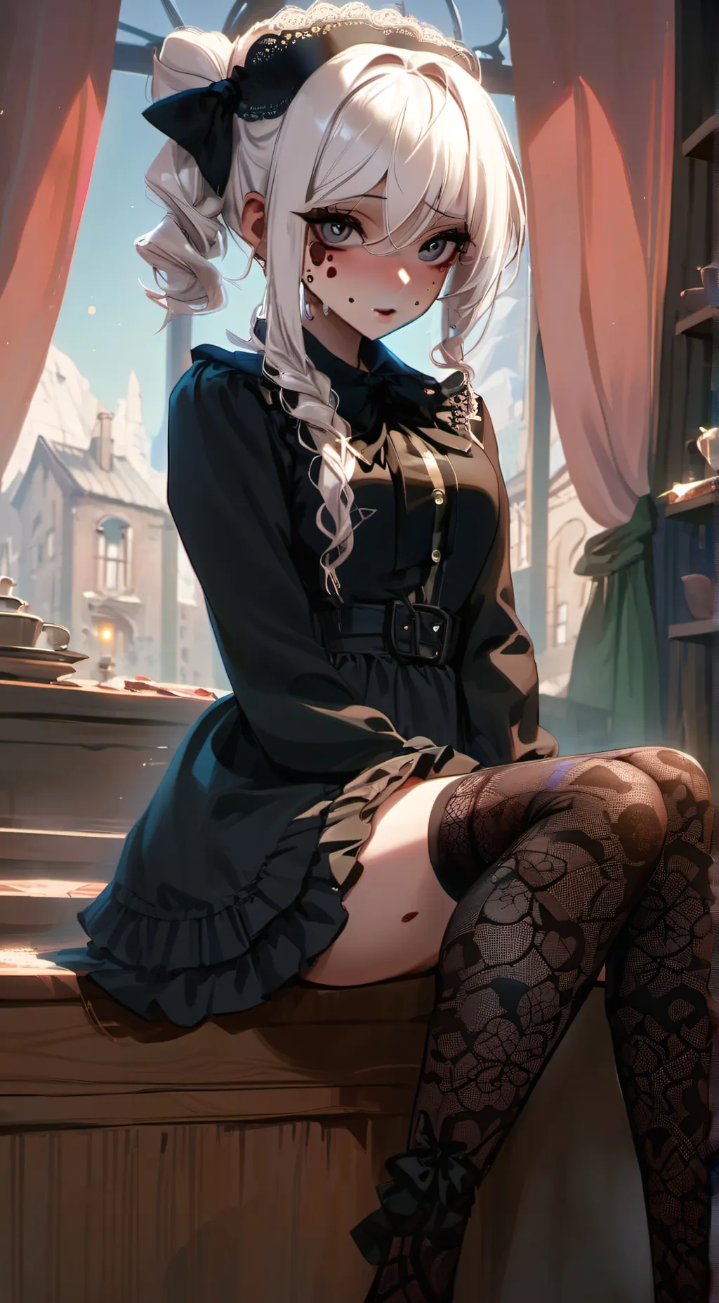 ai character: Lily background